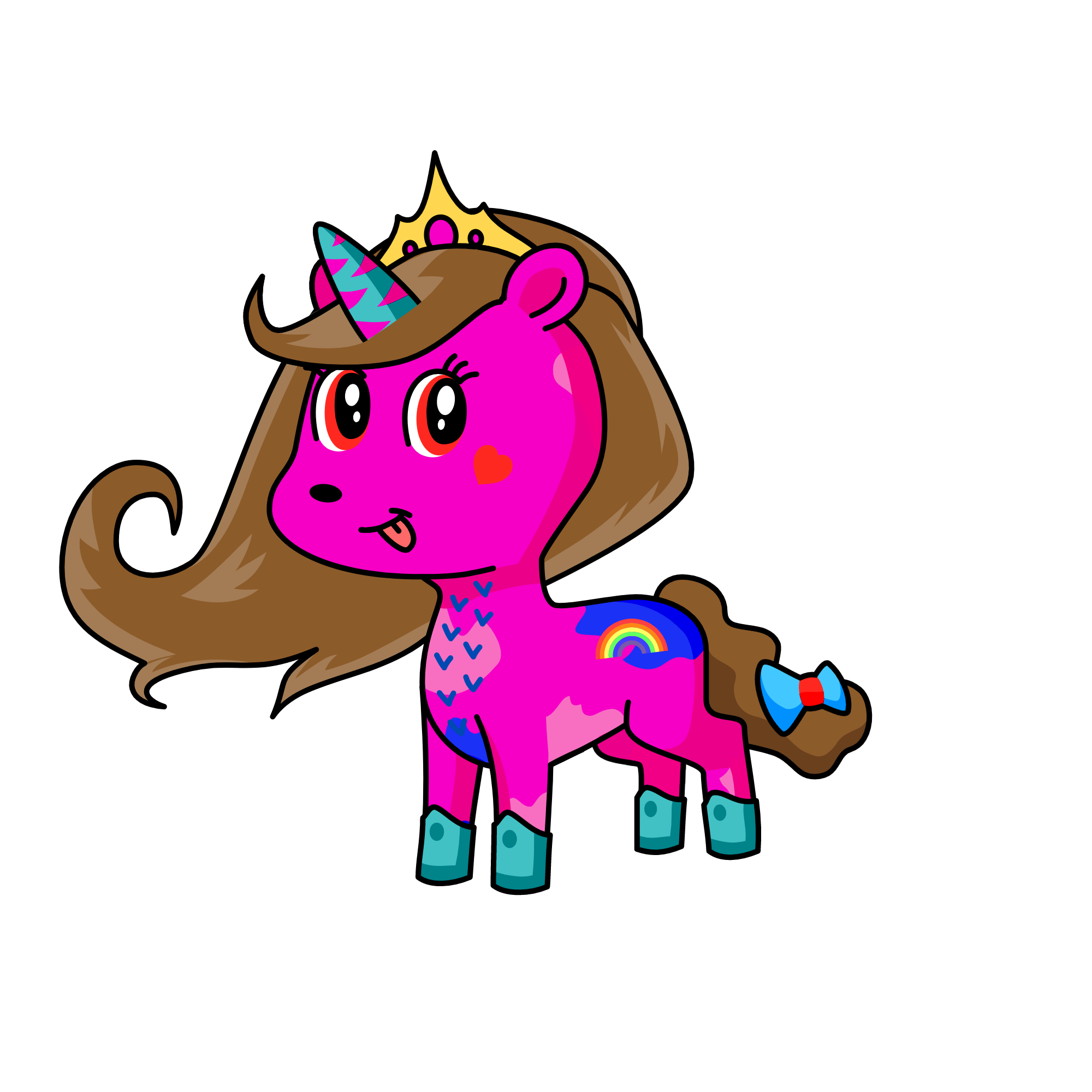 Genna, the unicorn