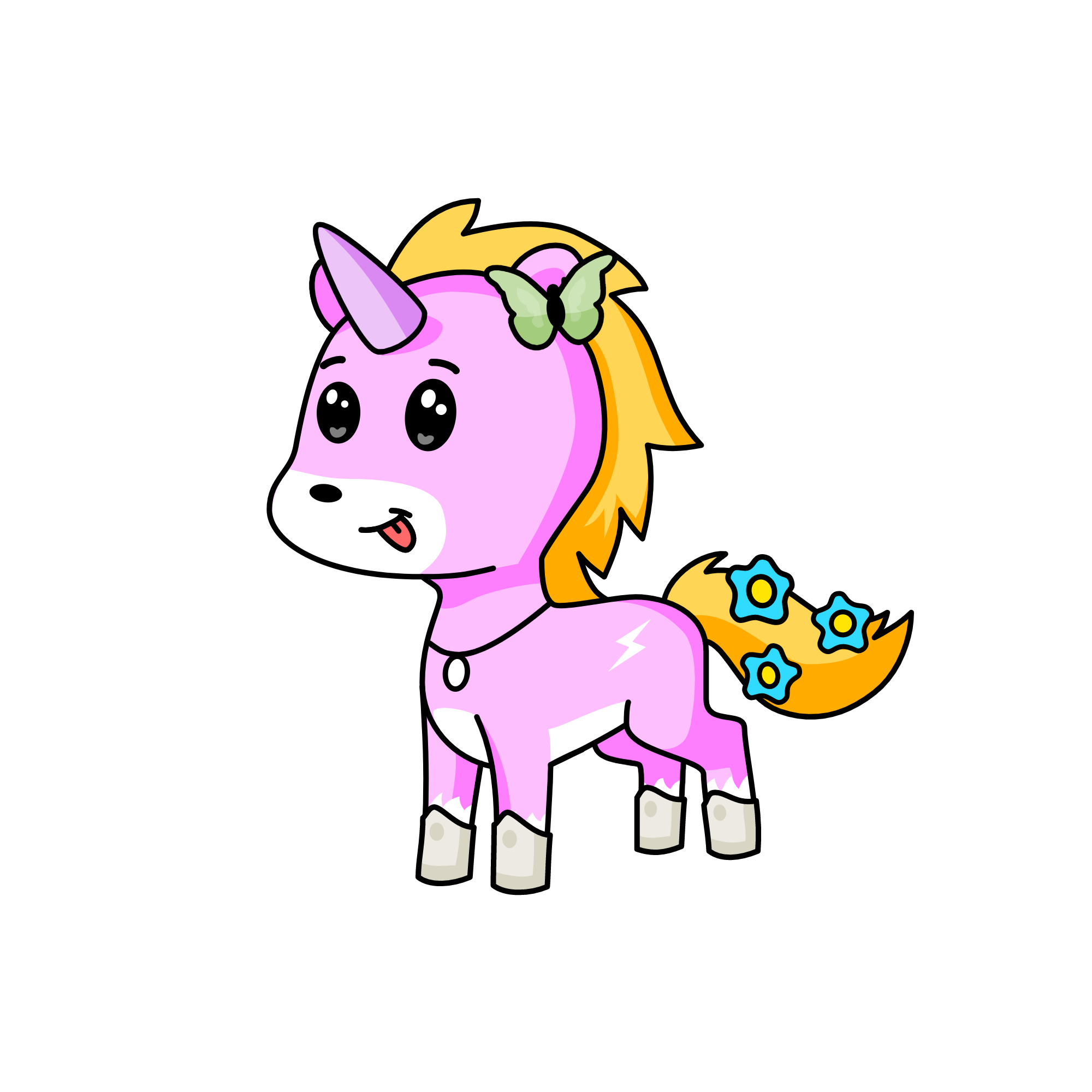 isa, the unicorn