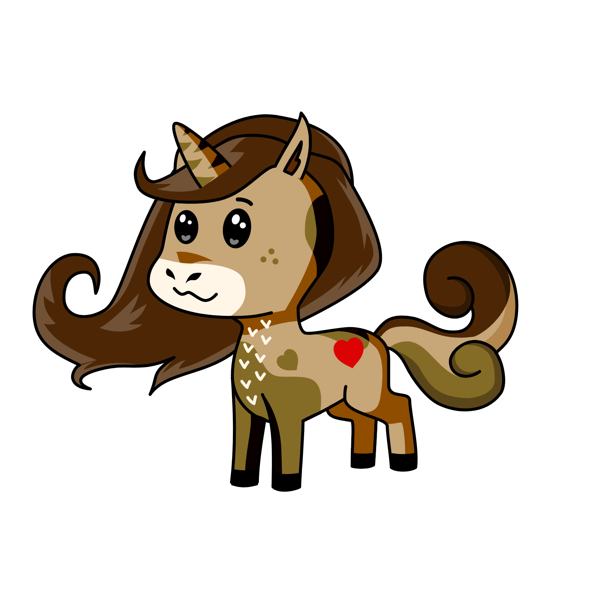 chocolate, the unicorn