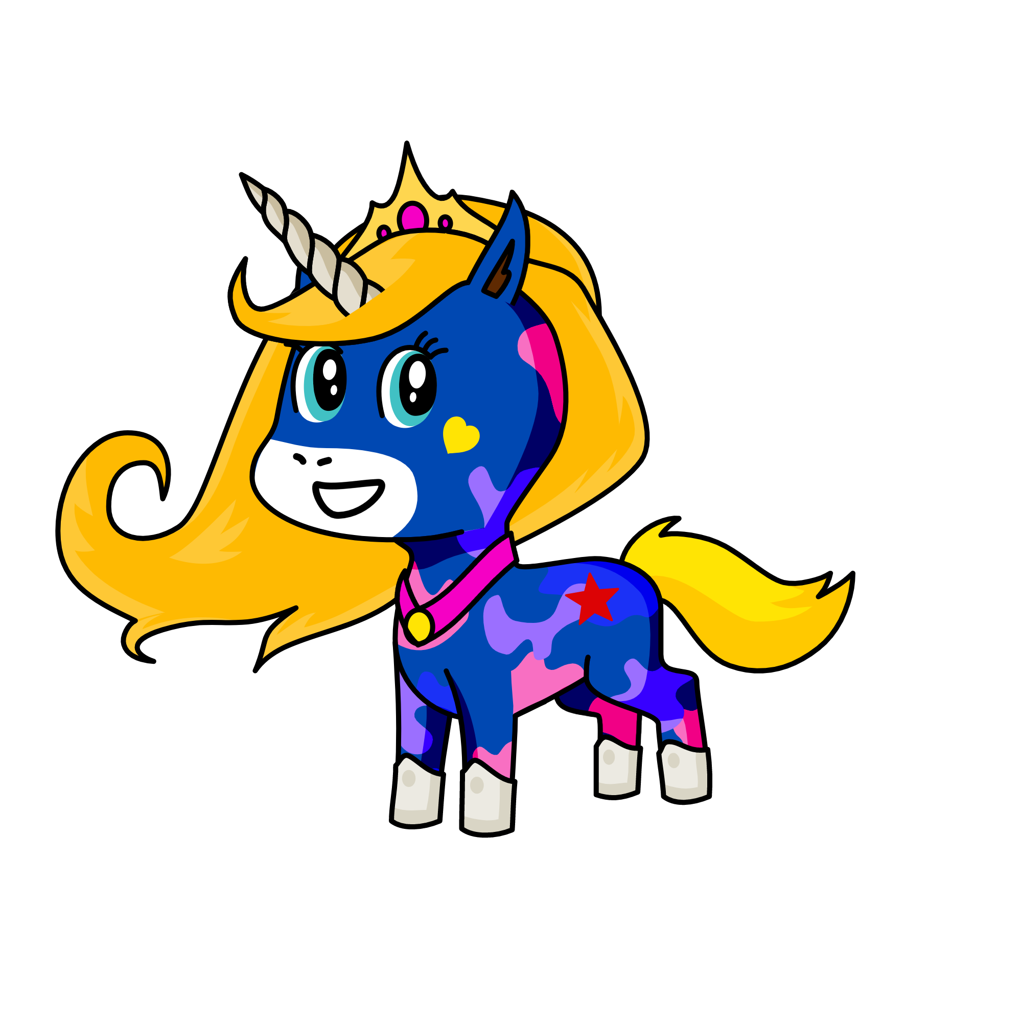 Sweety, the unicorn