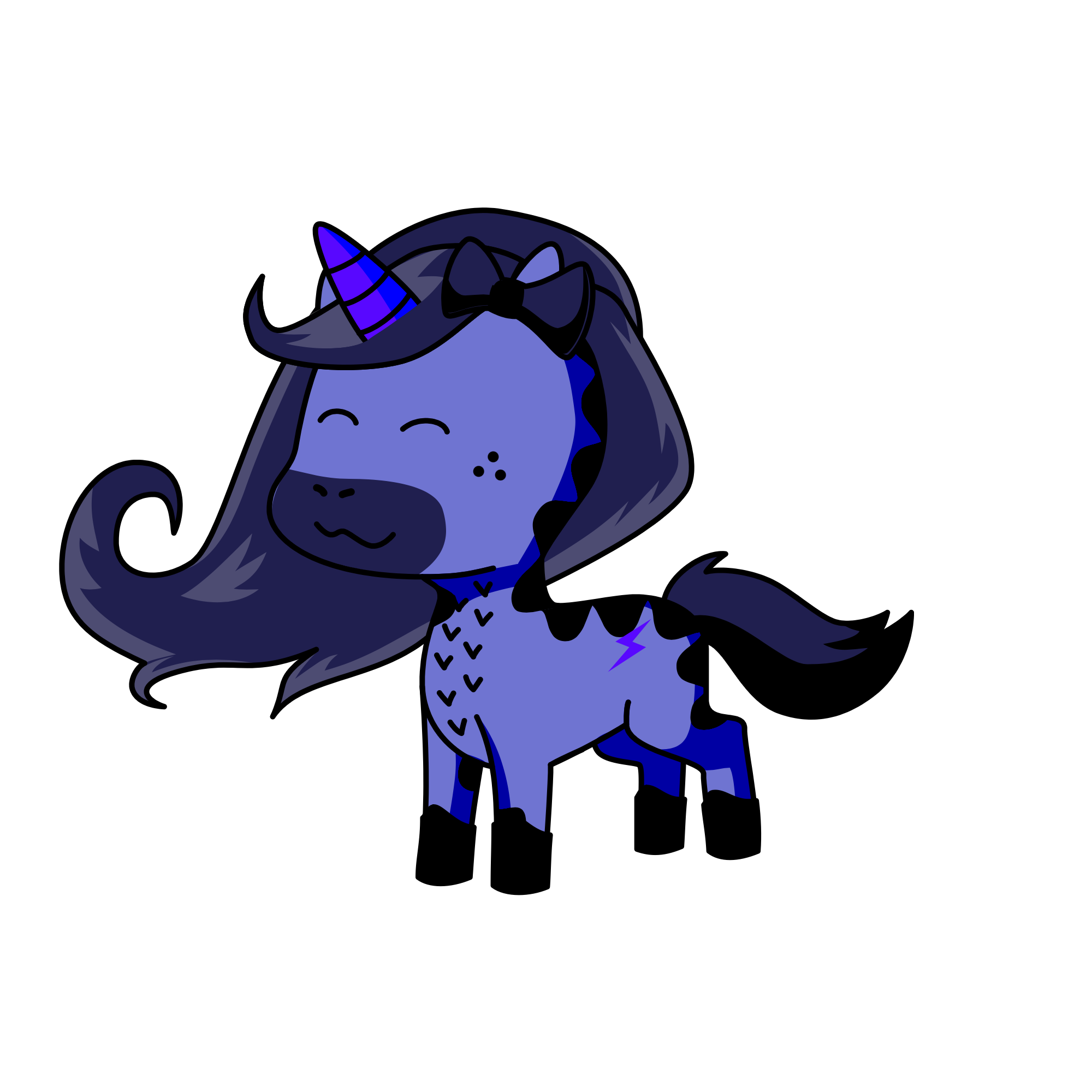 Luna, the unicorn