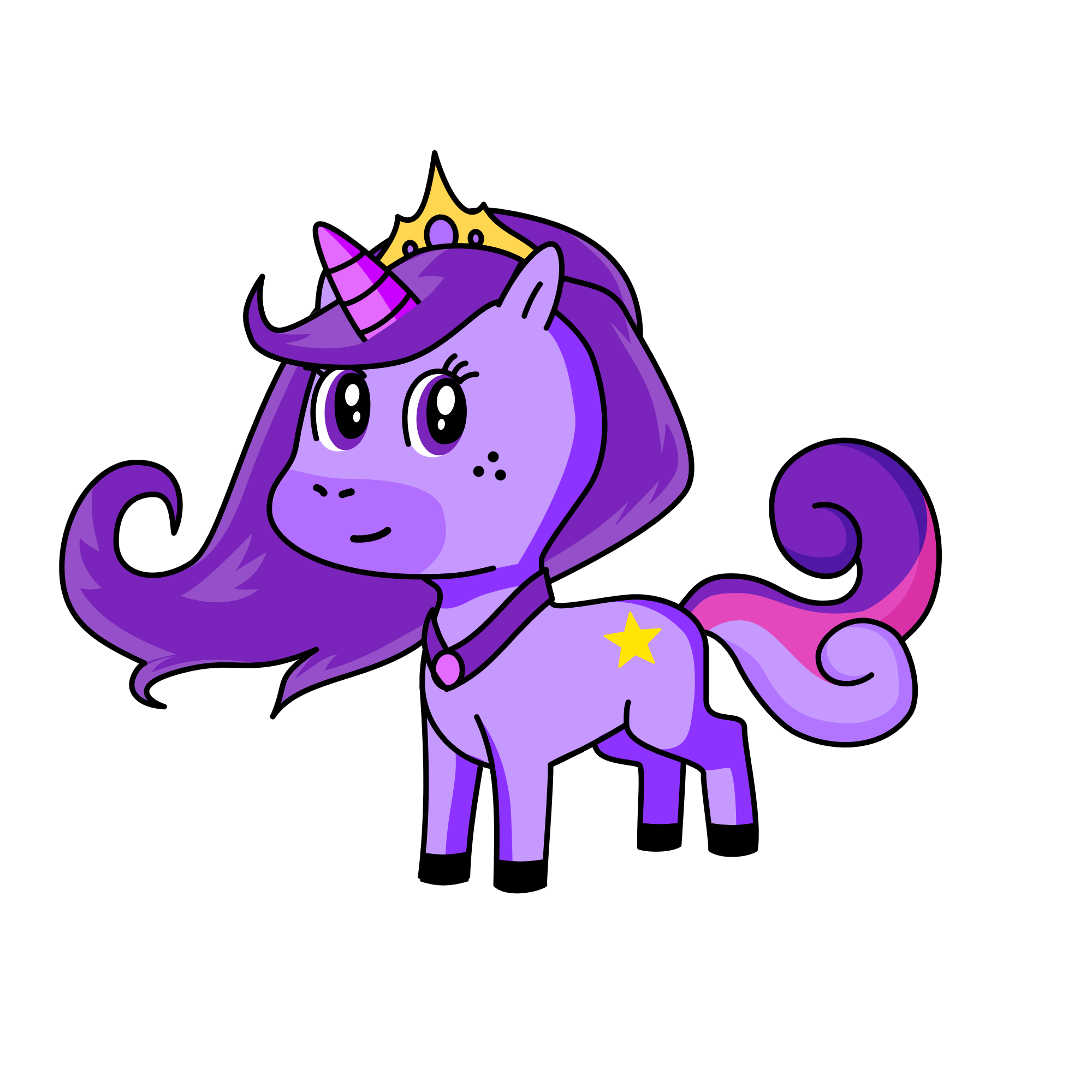 Twilight Sparkle, the unicorn
