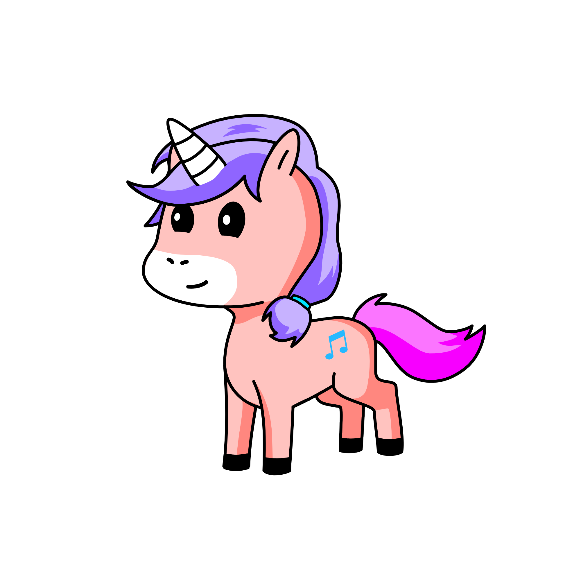 prinsses of musique, the unicorn