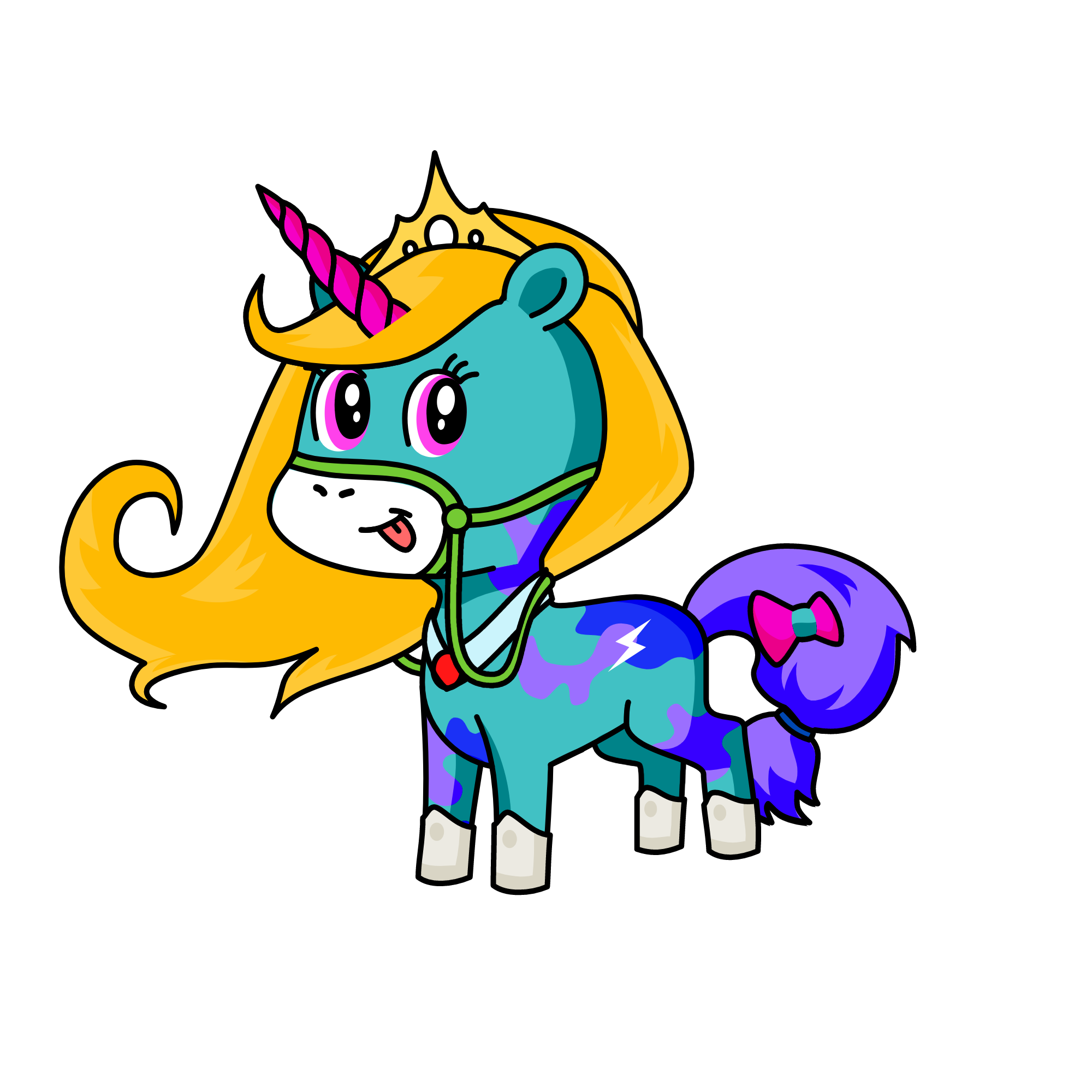 Lili luxual, the unicorn