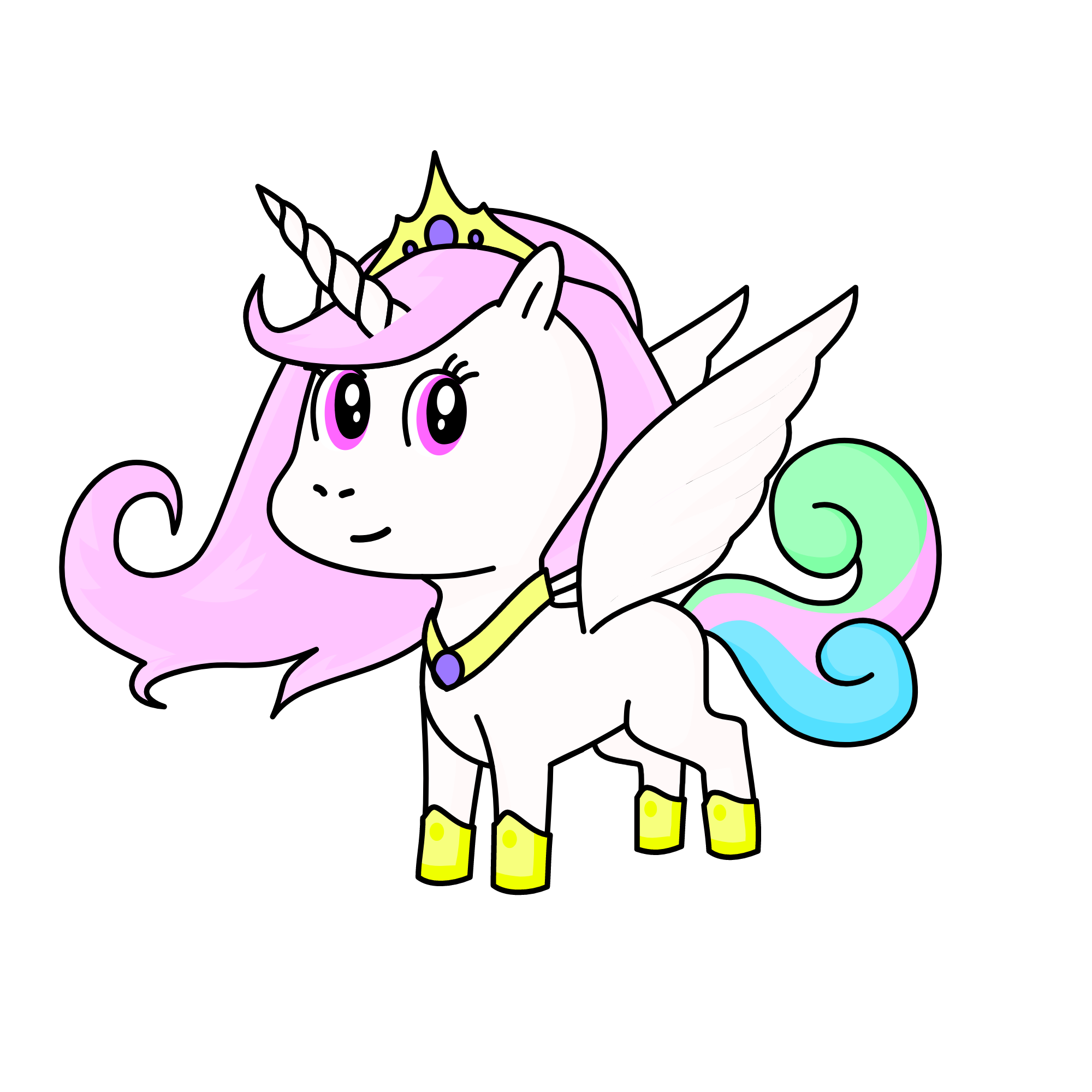 Princess Celestia, the unicorn