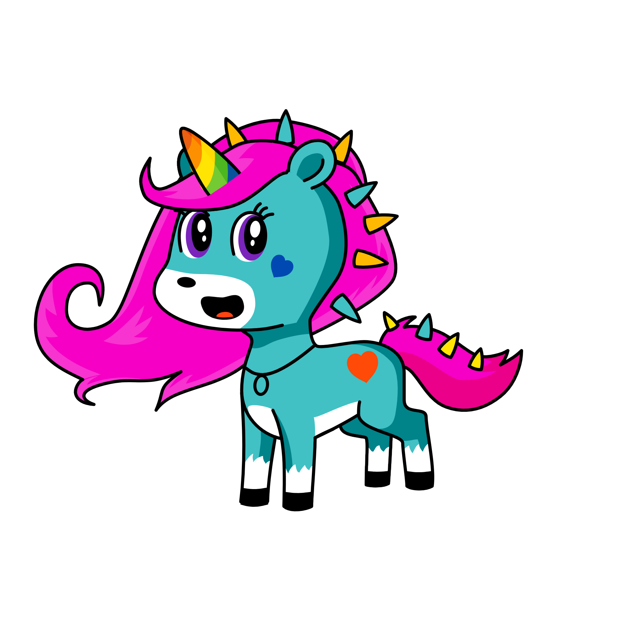 Tatlış, the unicorn