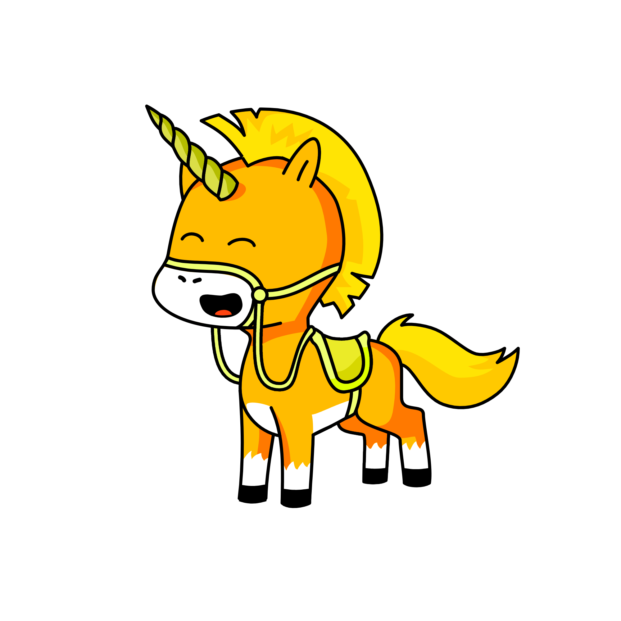 Cheesy, the unicorn