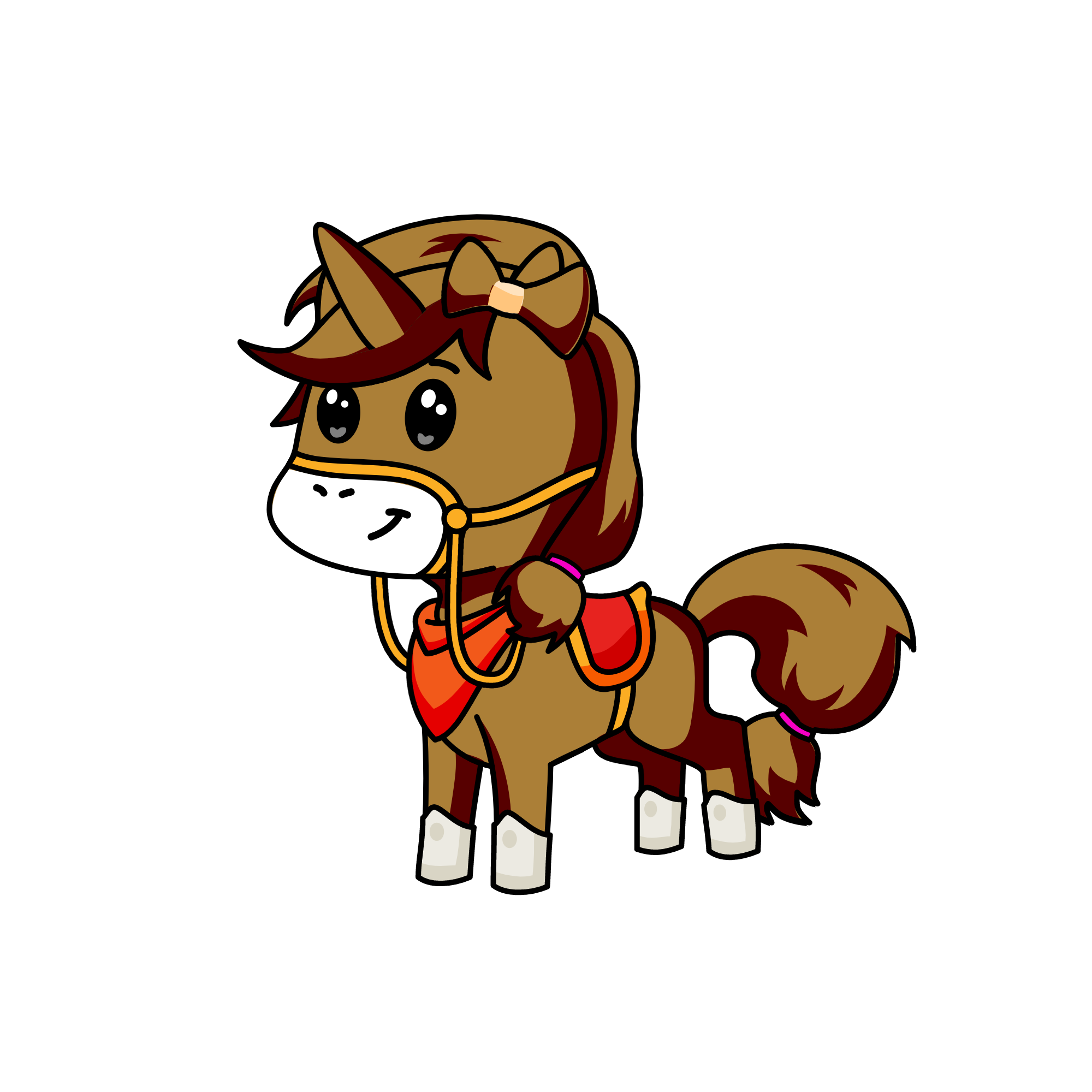 Brownie, the unicorn