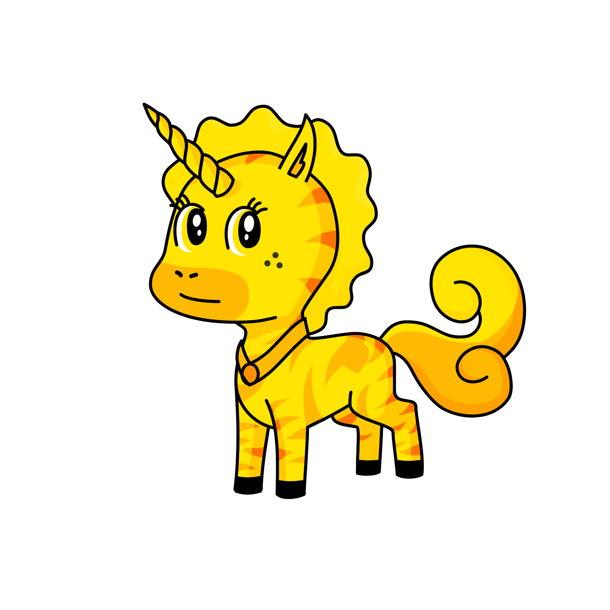 yellowie, the unicorn