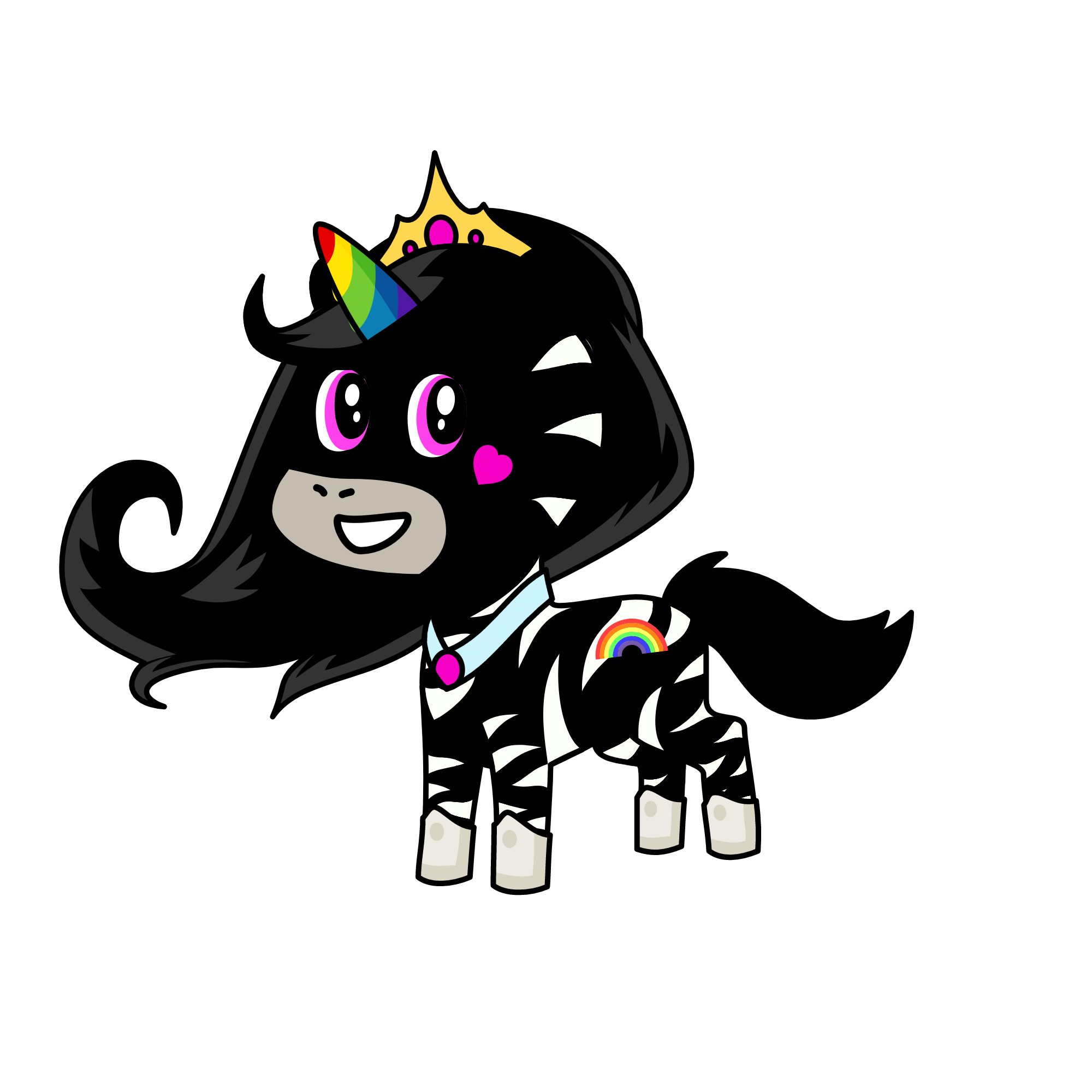 Zee, the unicorn