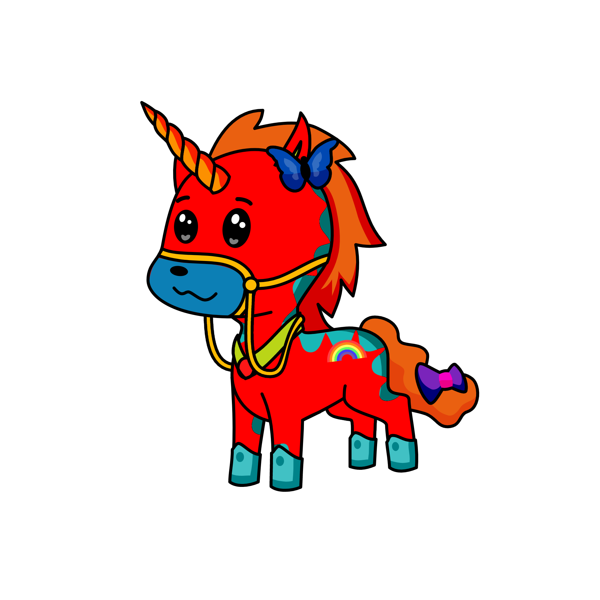 color, the unicorn