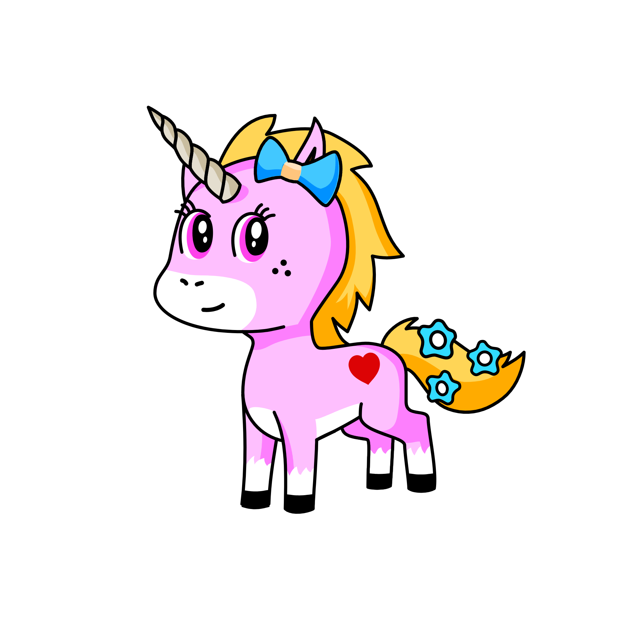 габи, the unicorn