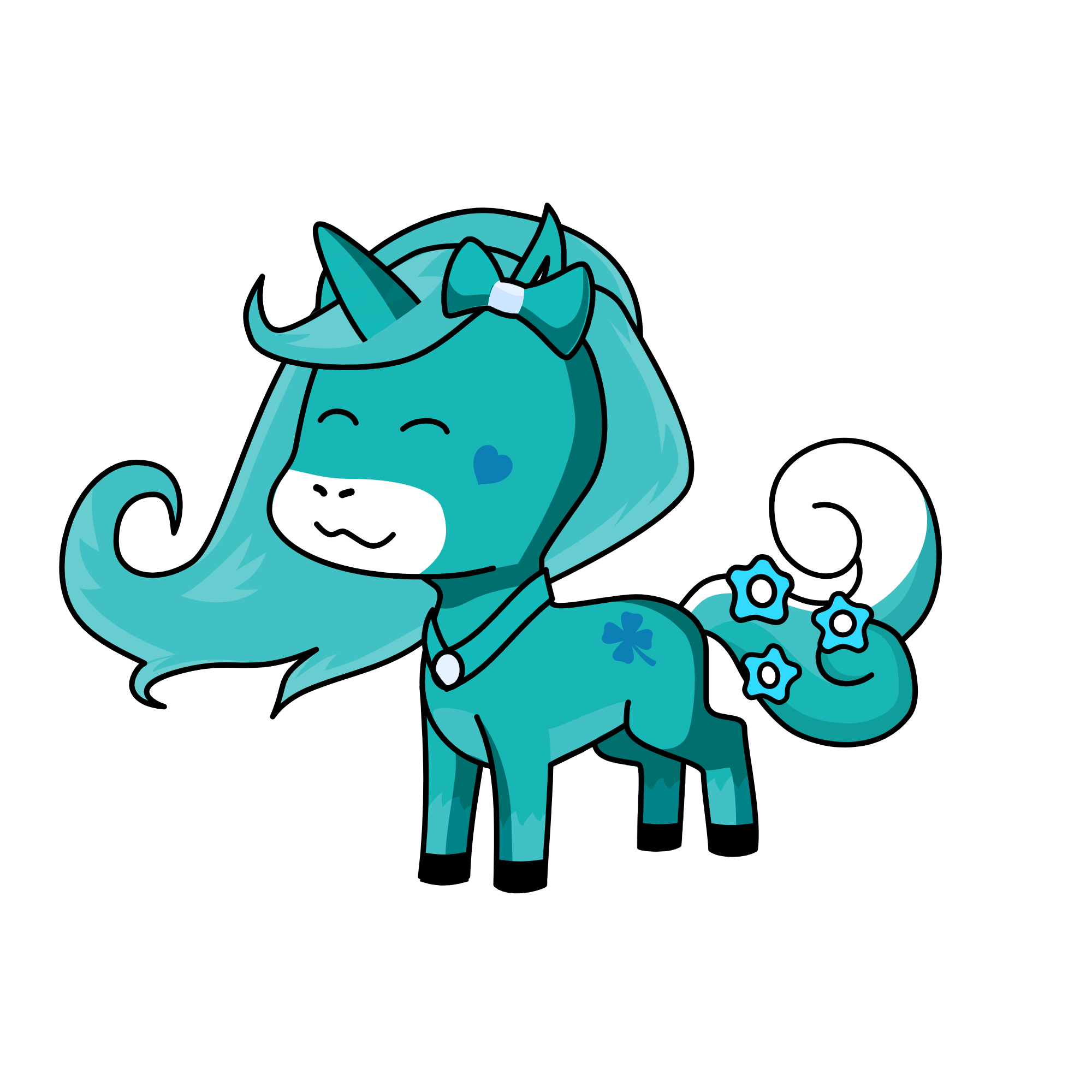 Elle, the unicorn