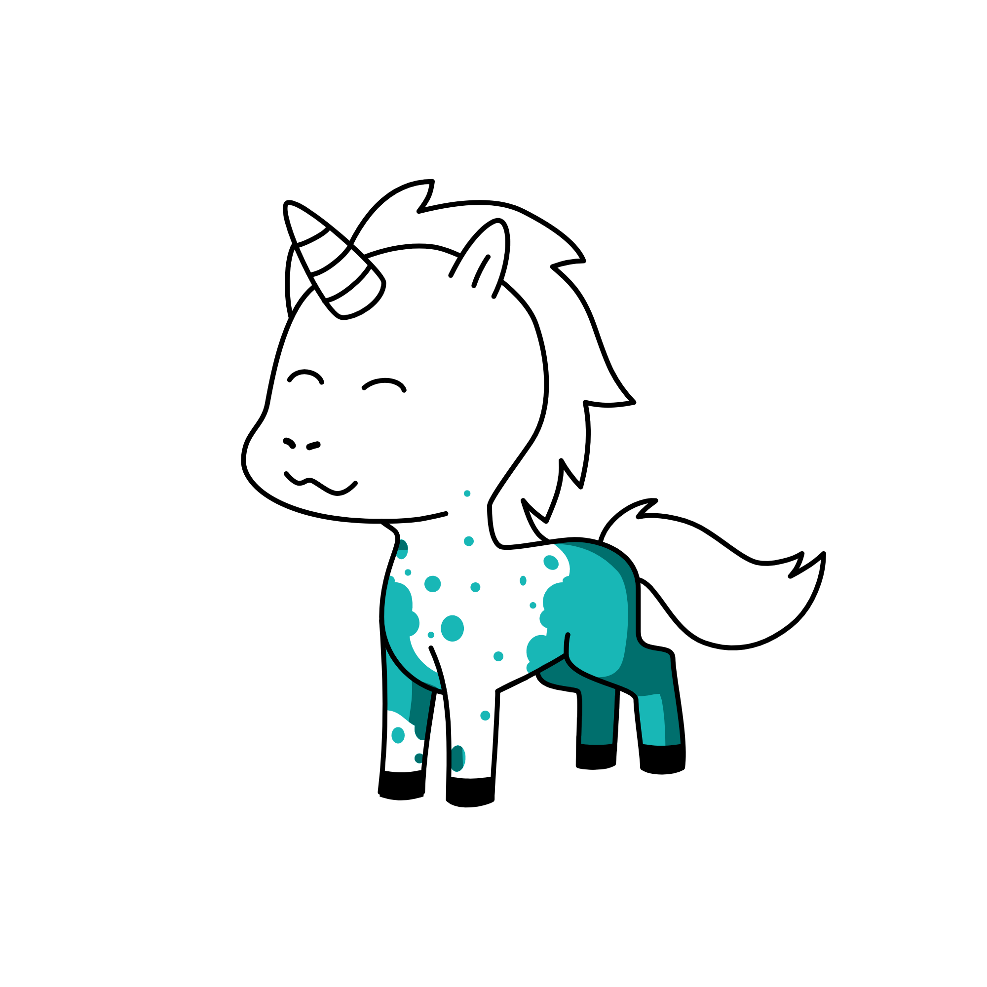 Whiteout, the unicorn
