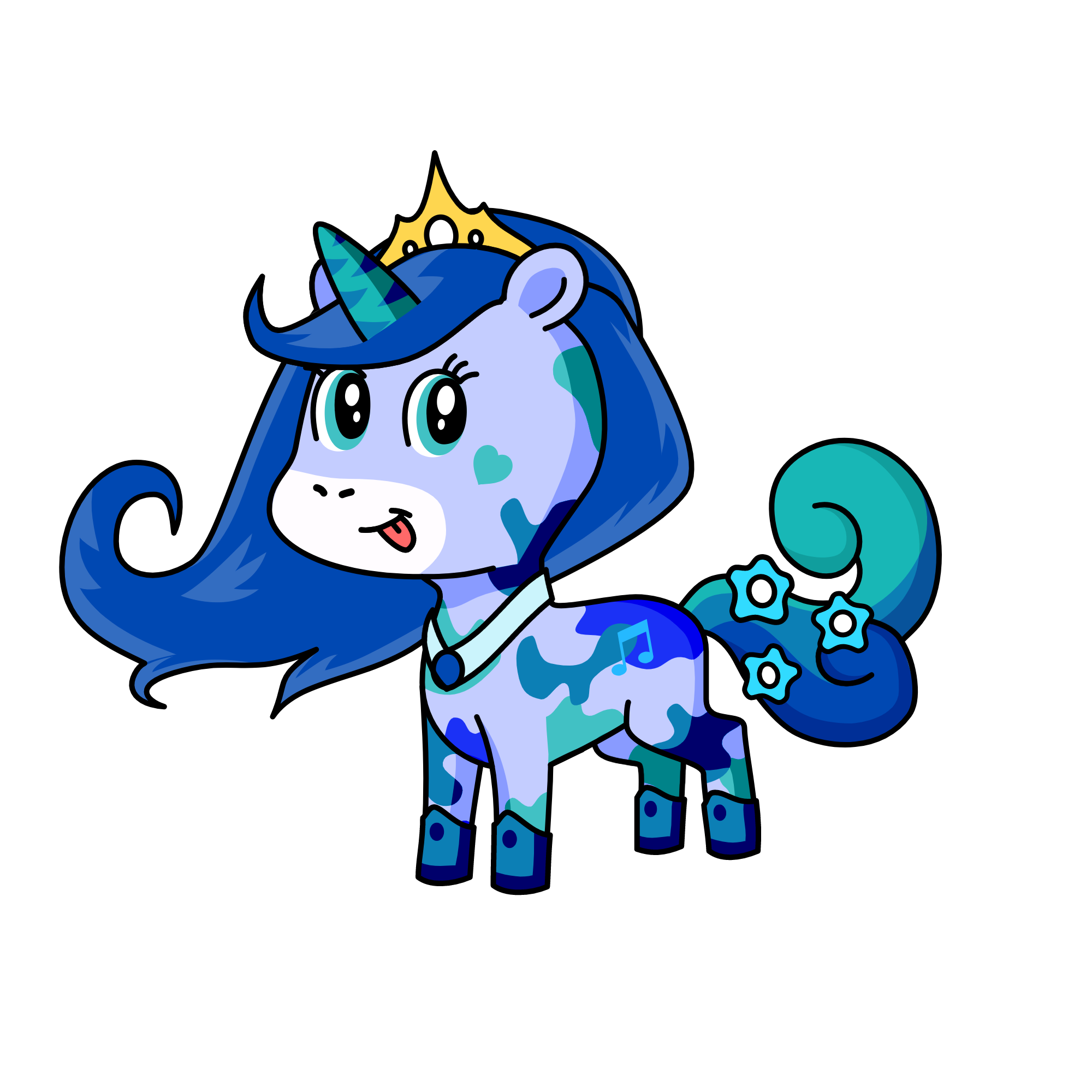 Snowflake, the unicorn