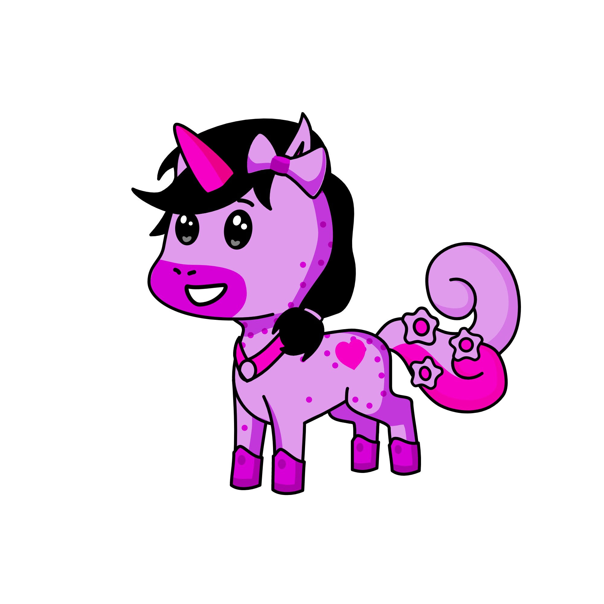 Abby the nerd, the unicorn