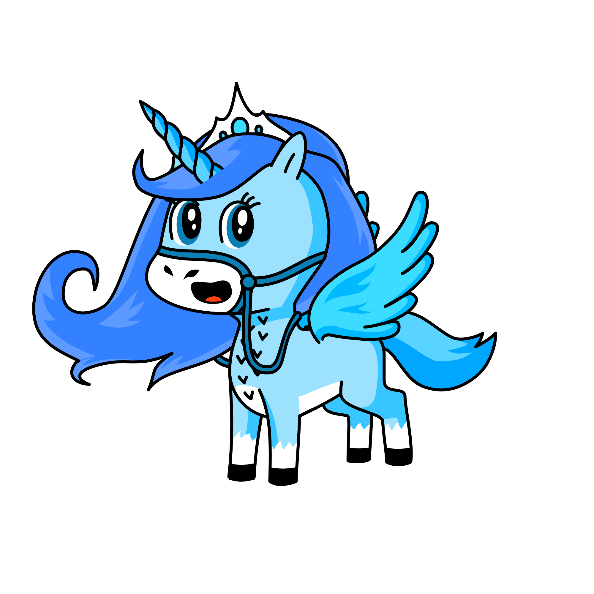 FROZEN, the unicorn