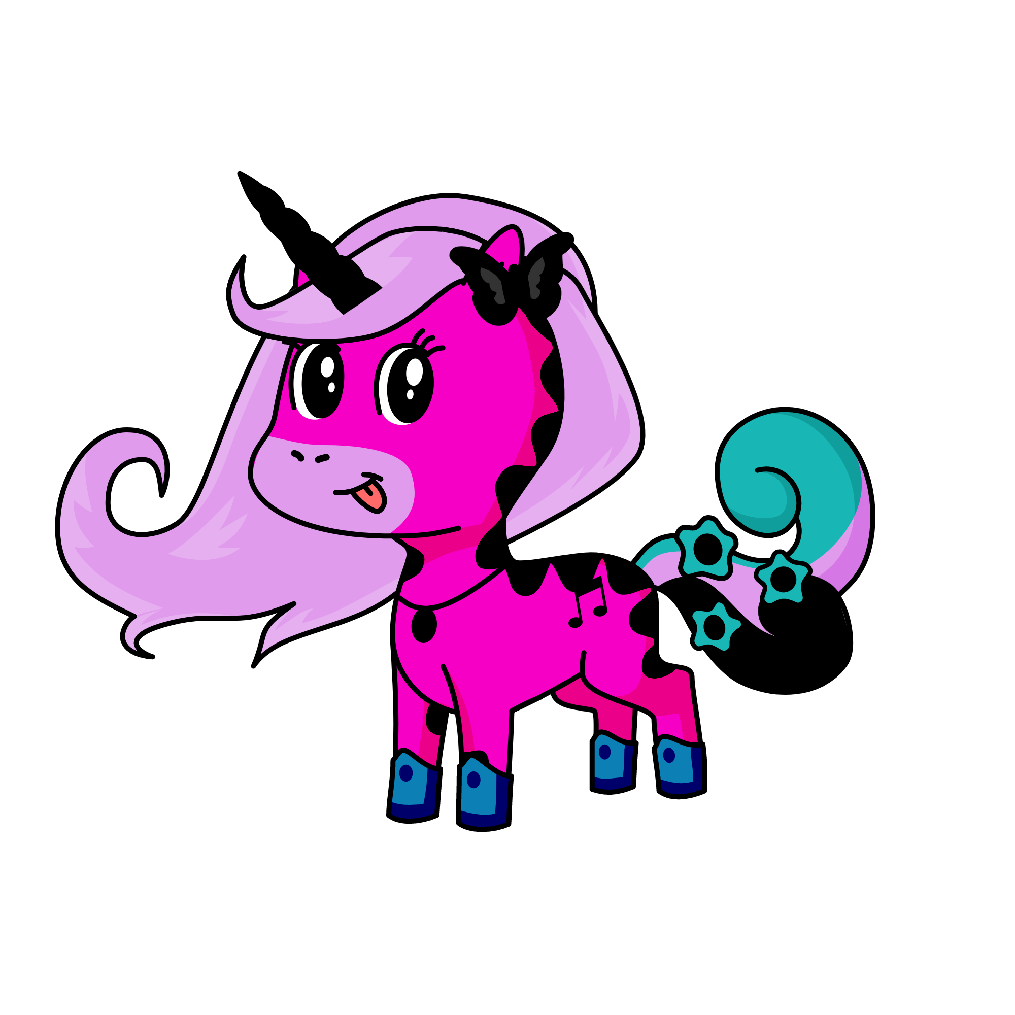 Isabella The popular girl , the unicorn