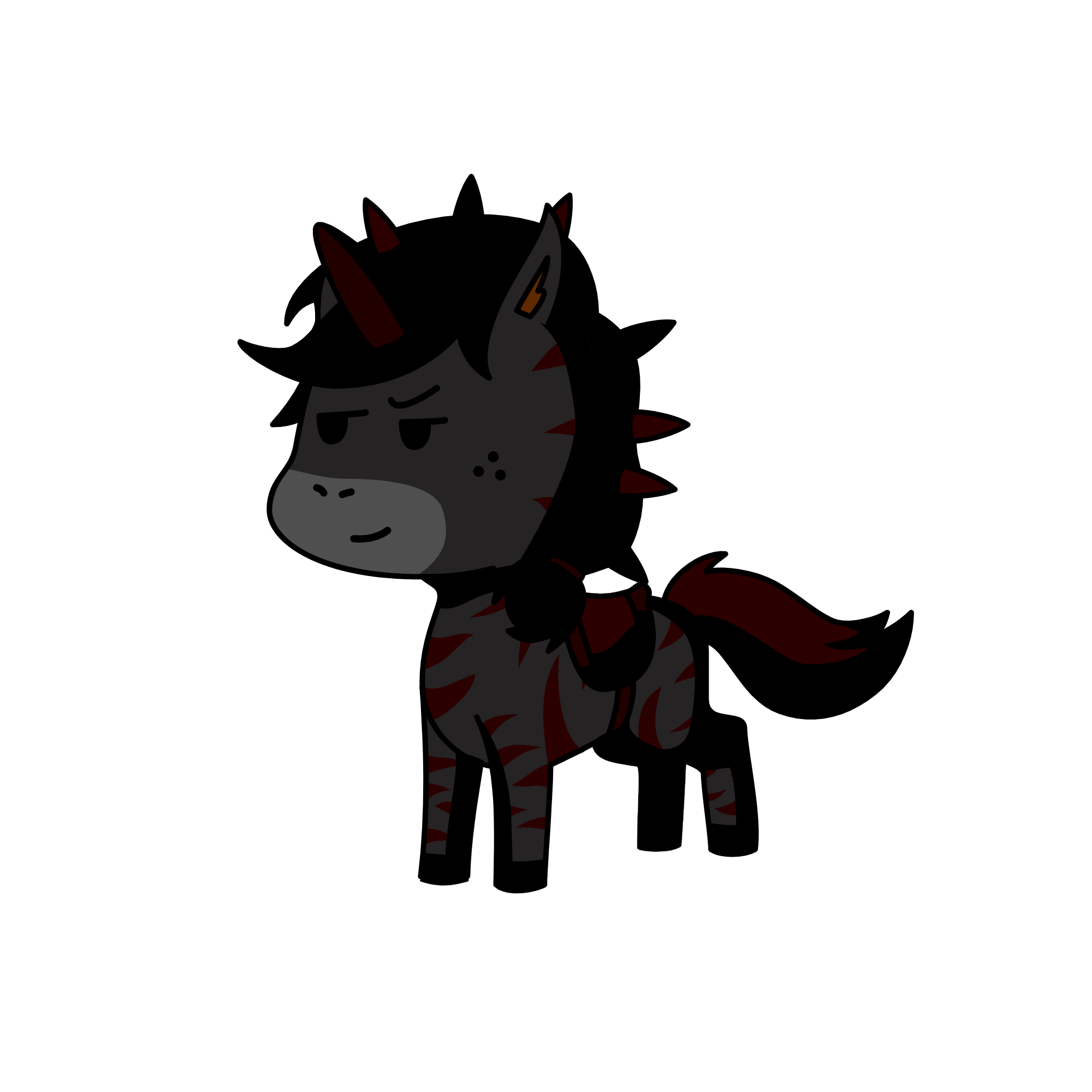 night warirror, the unicorn