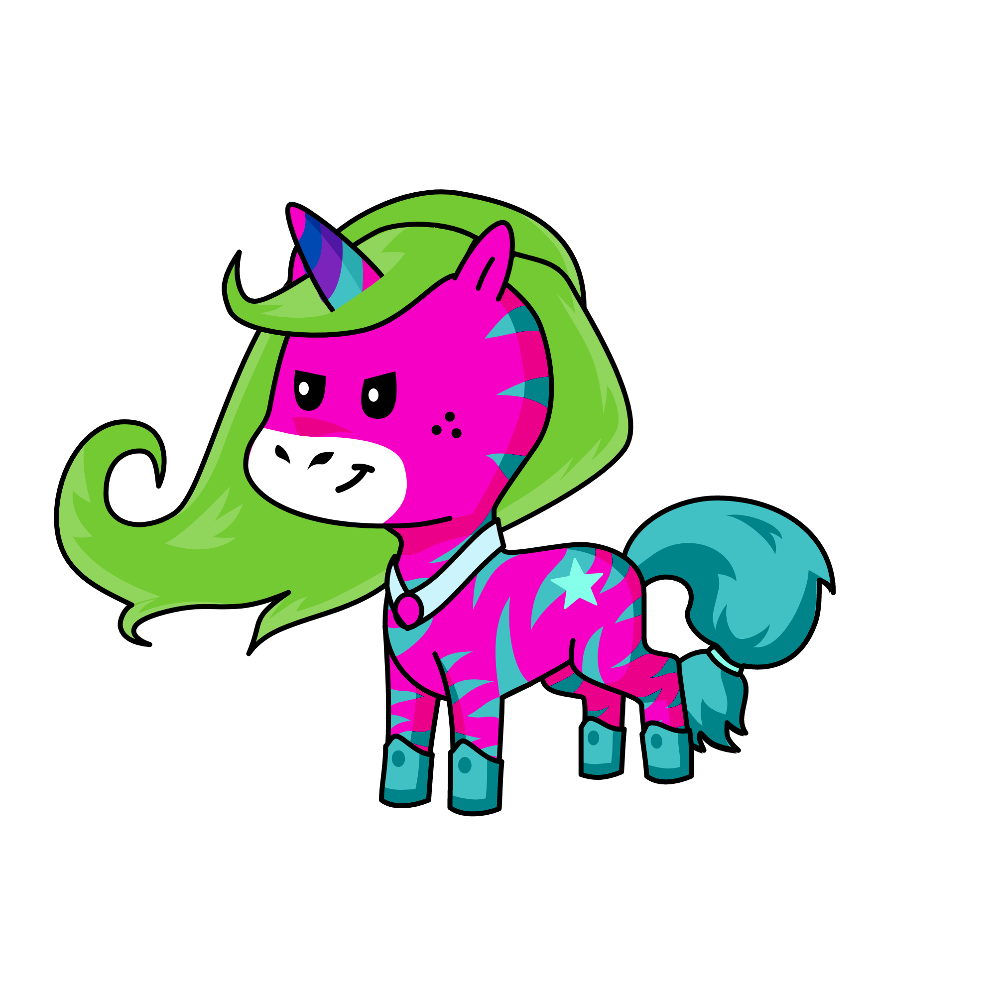 Hero!, the unicorn