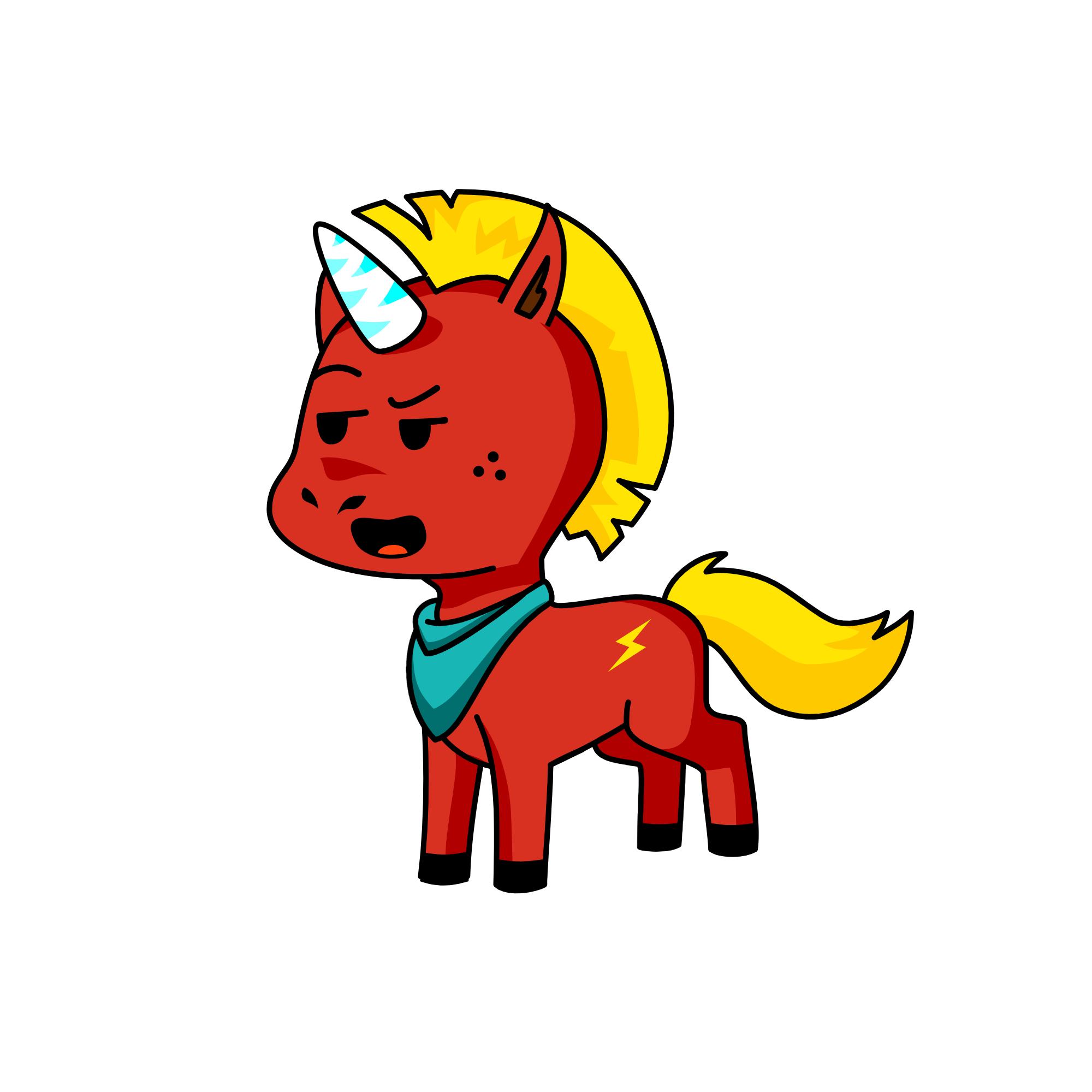 teja, the unicorn