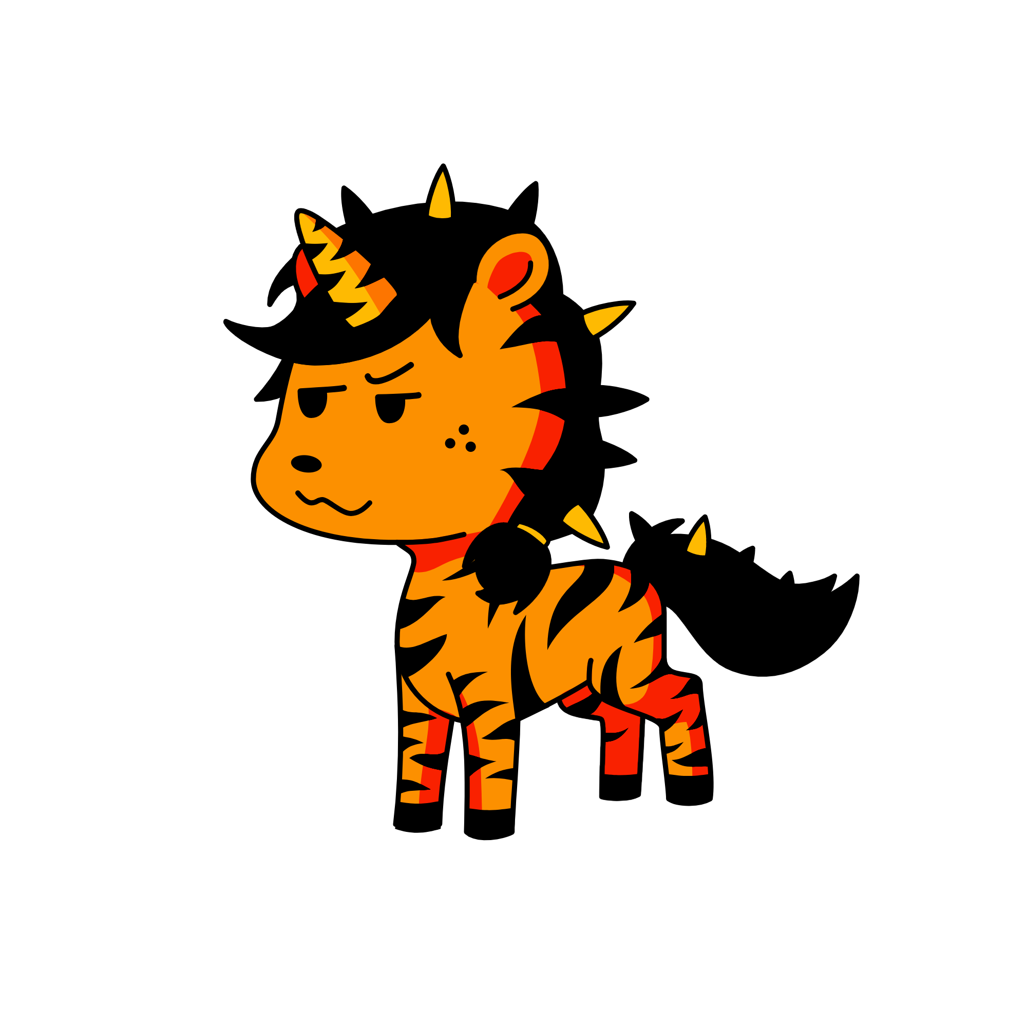 Tiger, the unicorn