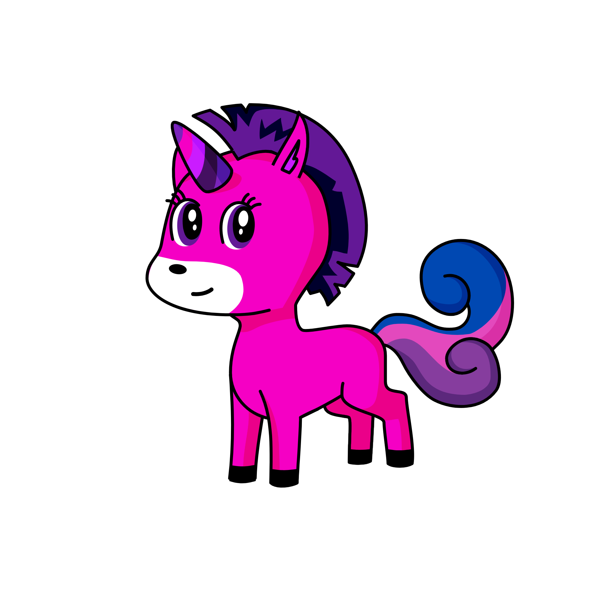 candy, the unicorn