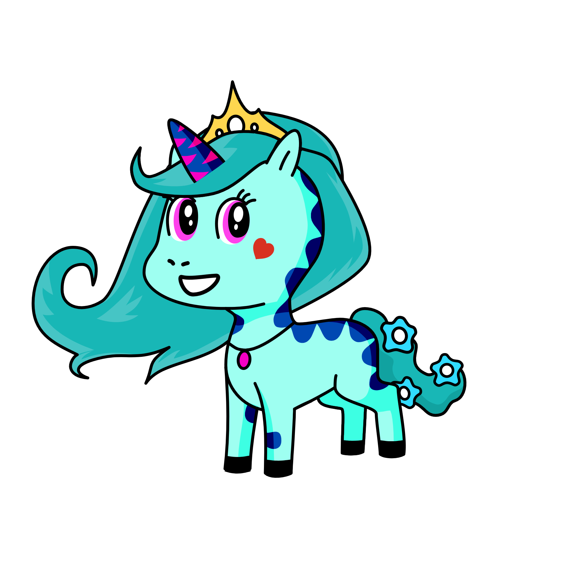 ice, the unicorn