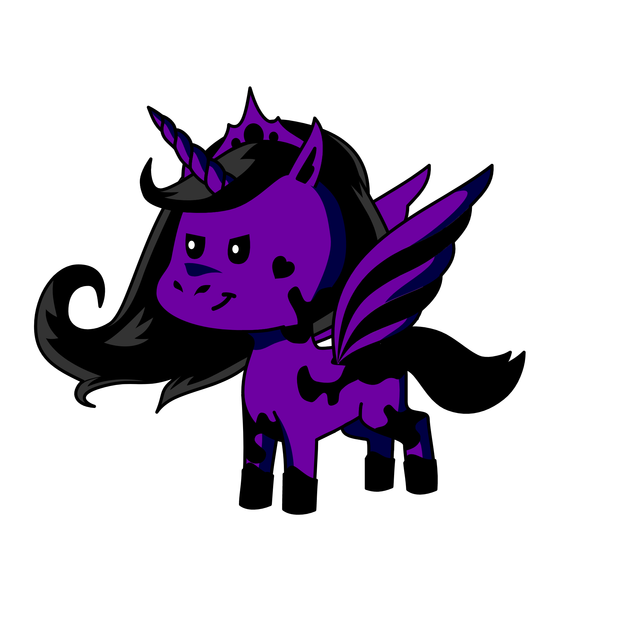 Shadow Empress, the unicorn