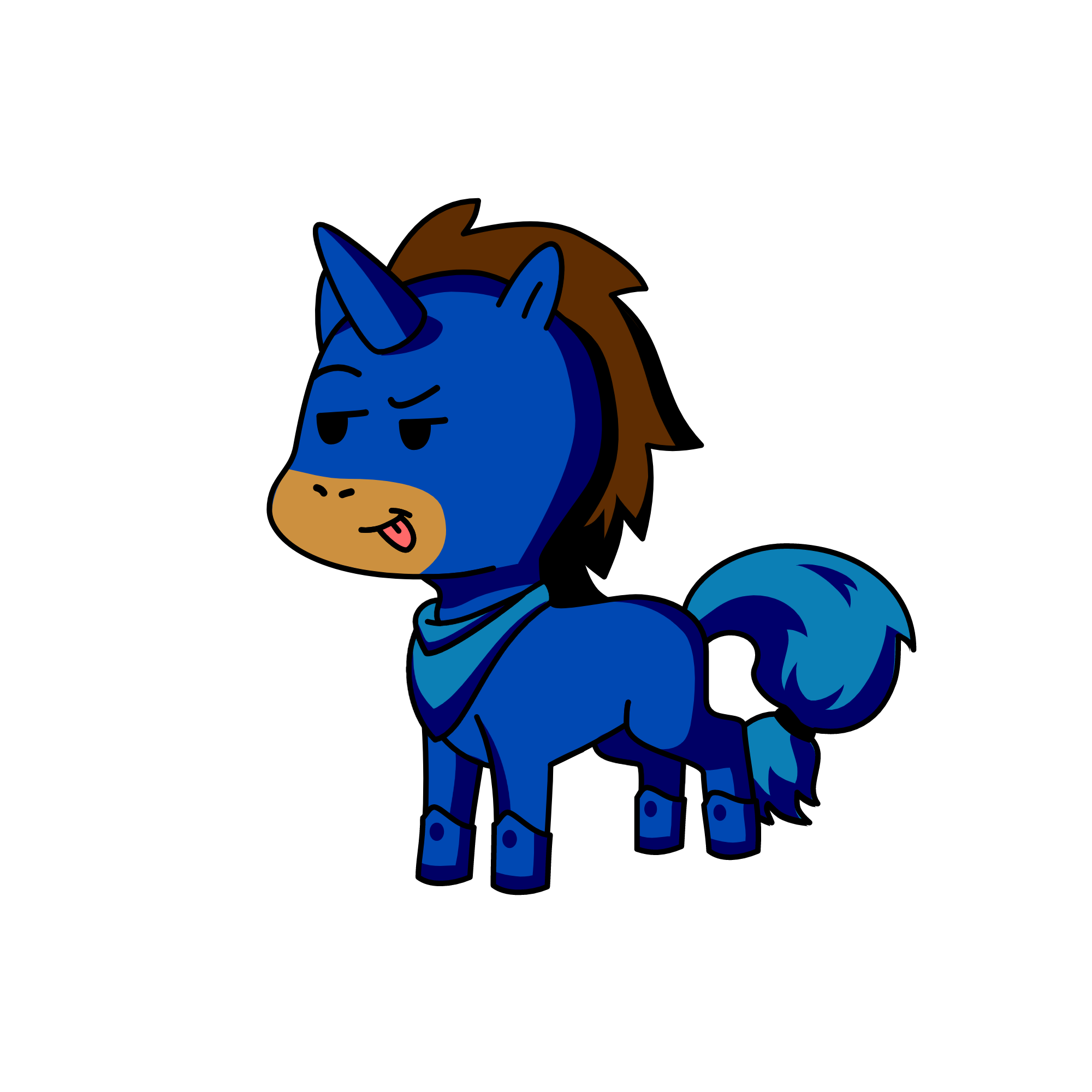 bash(candys boyfriend), the unicorn