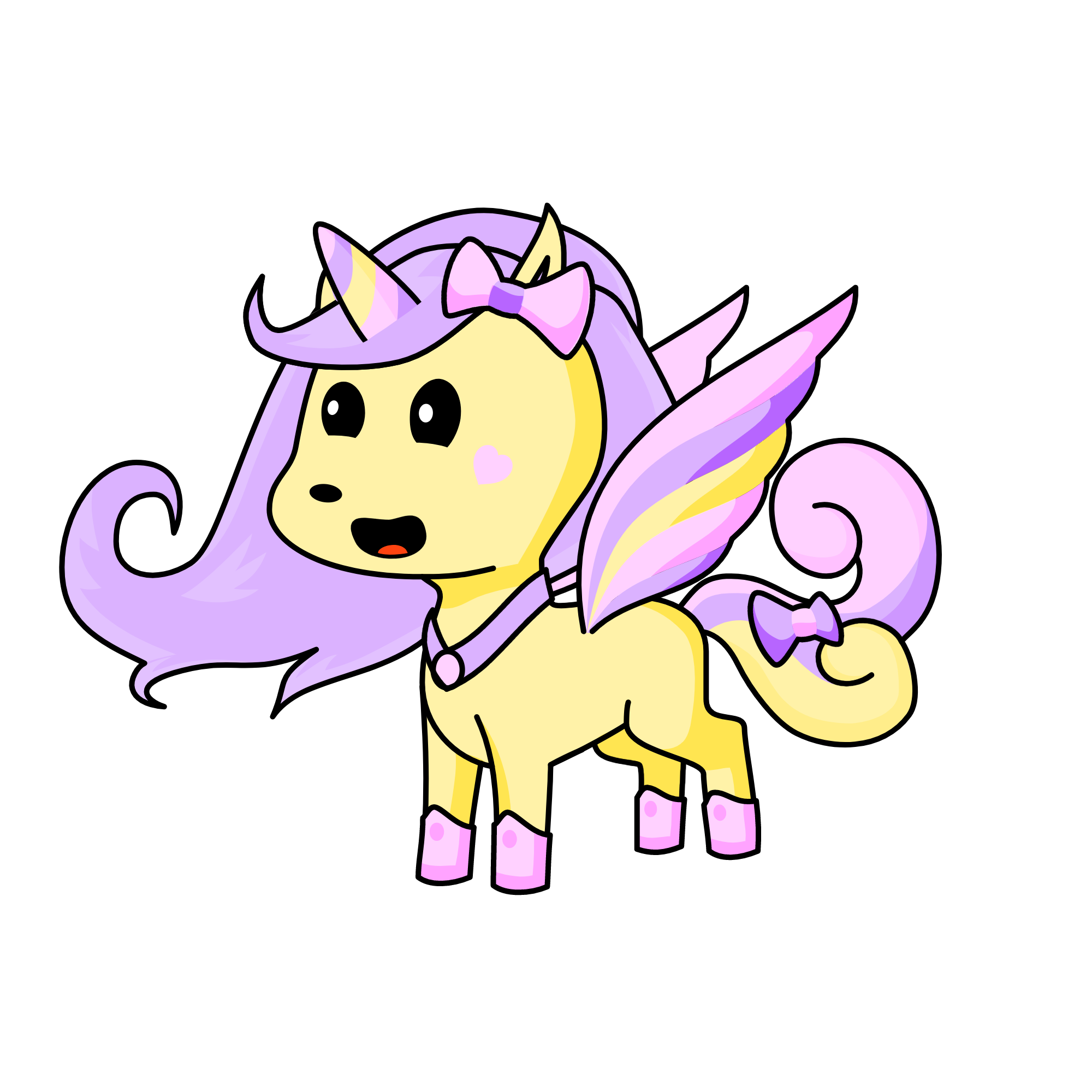 Easter Unicorn, the unicorn