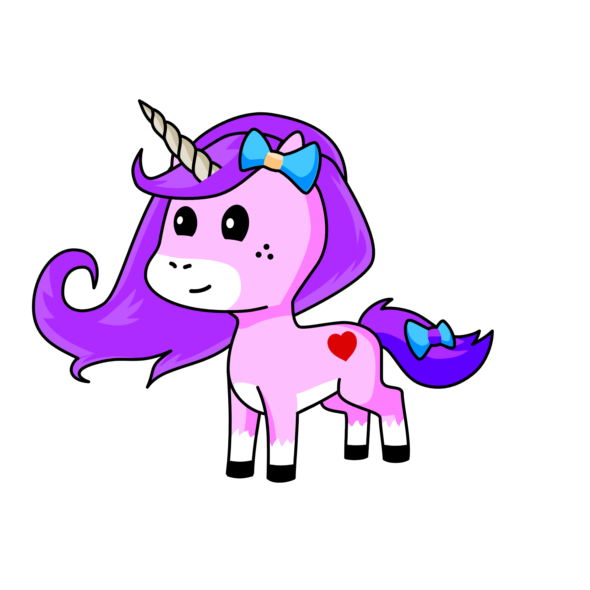 Baby Kara, the unicorn
