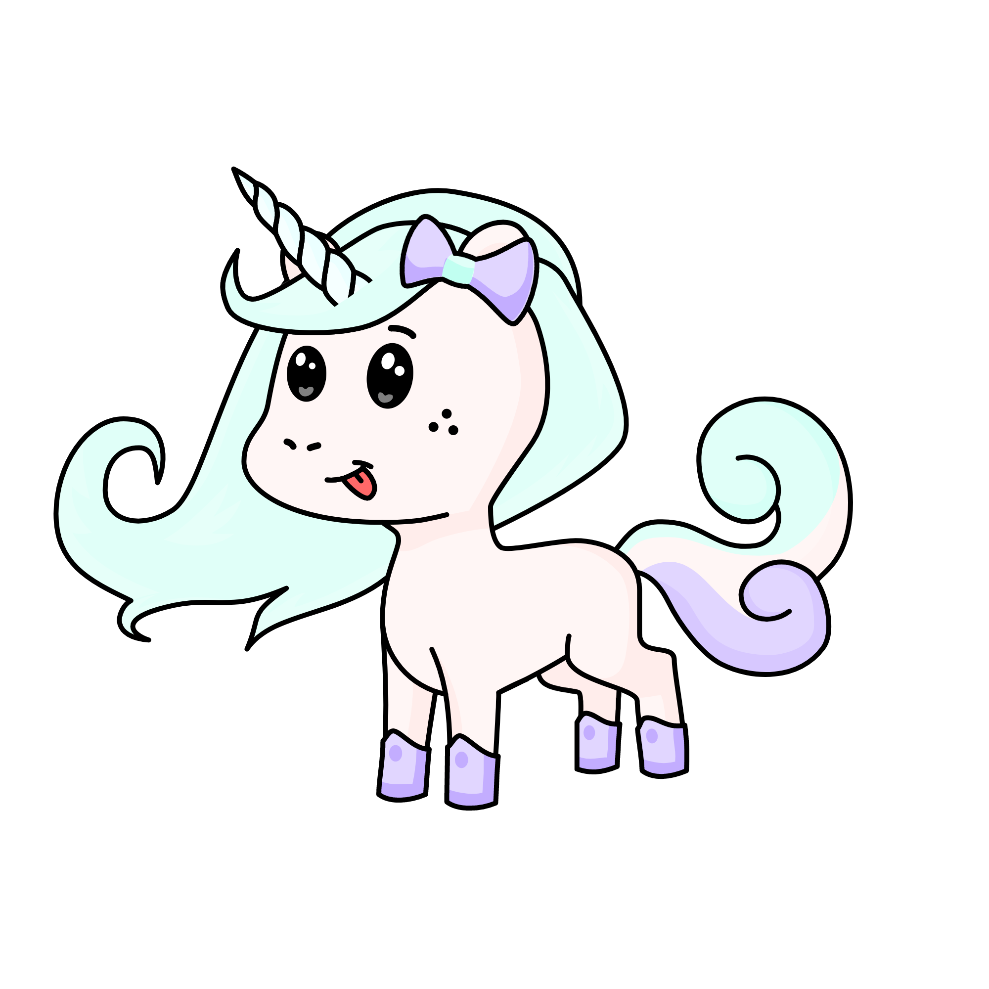 cotton candy, the unicorn