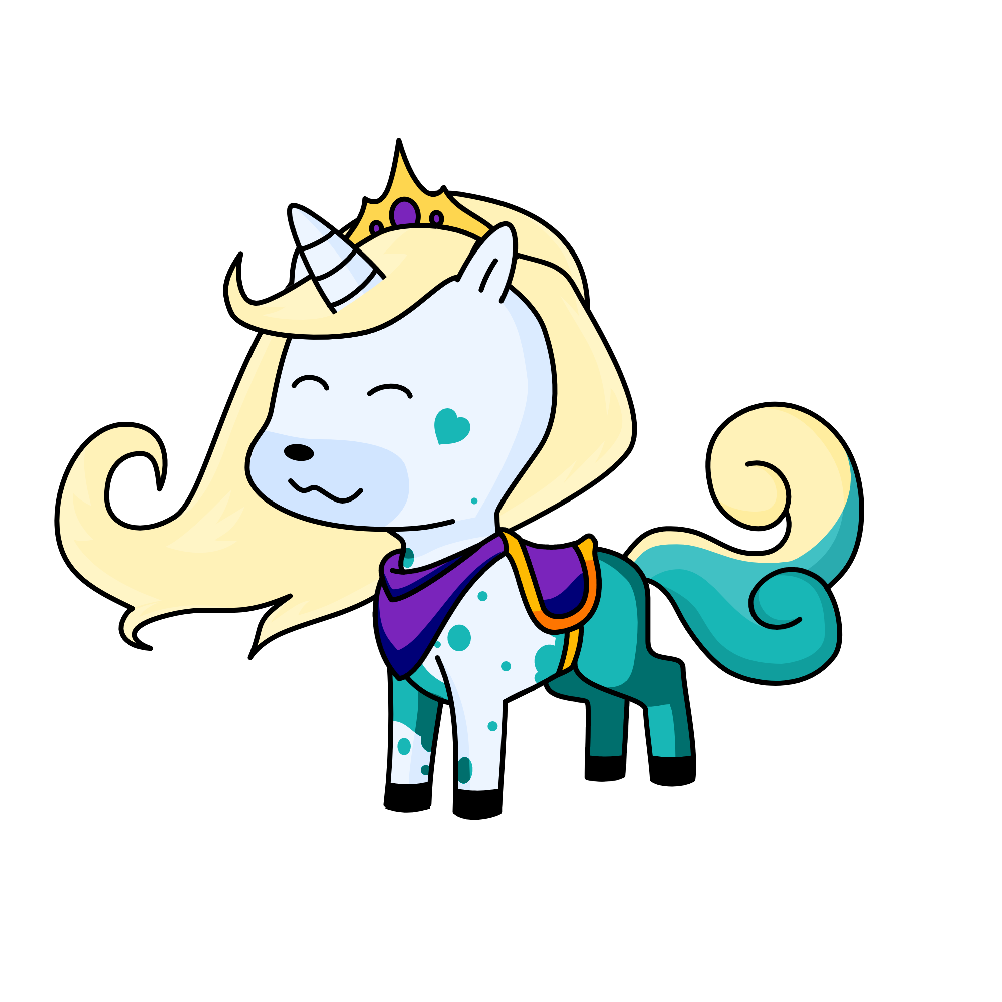 Alice <3, the unicorn