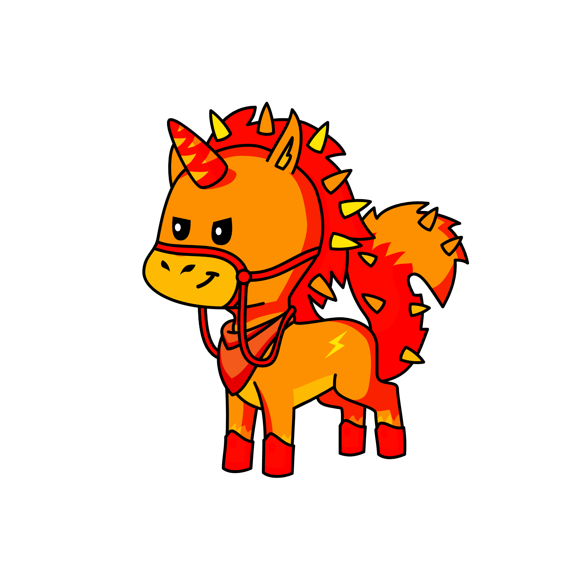 Rebel, the unicorn