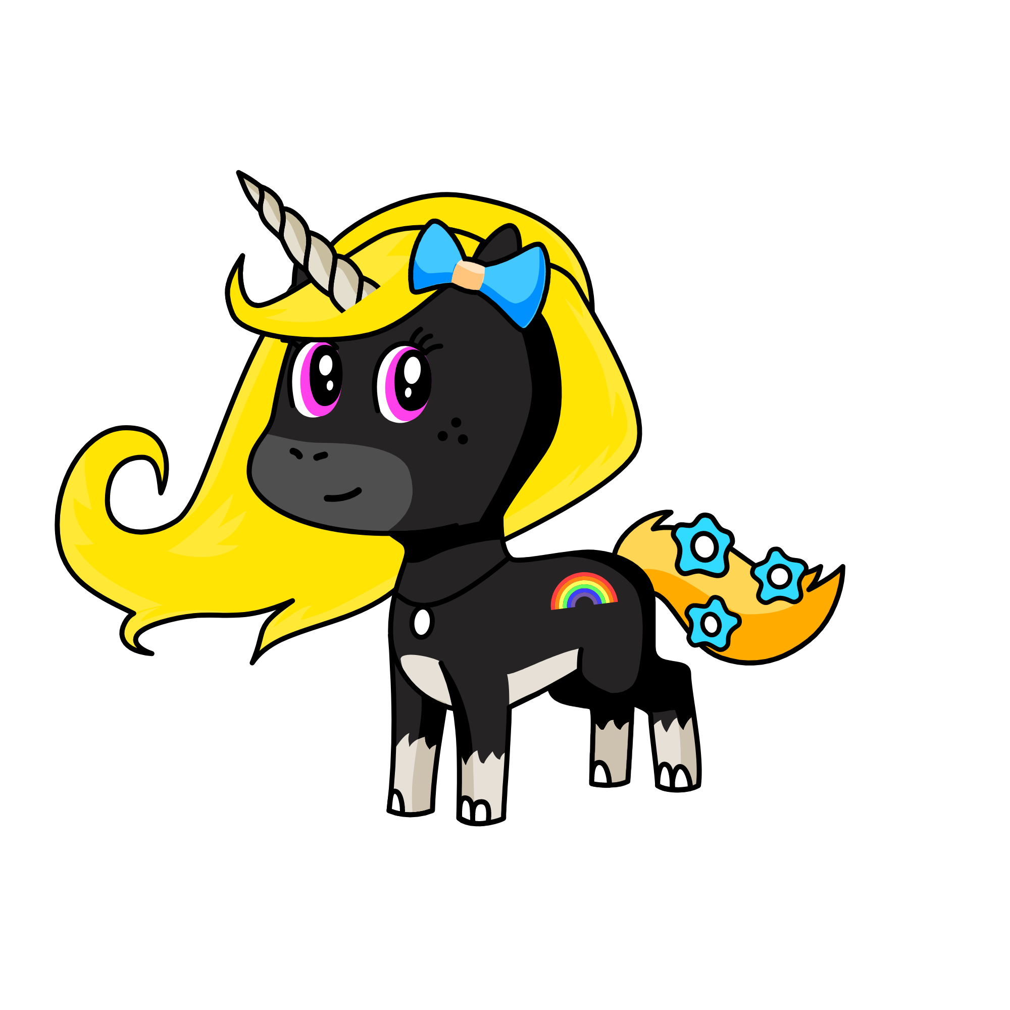 Midnight, the unicorn