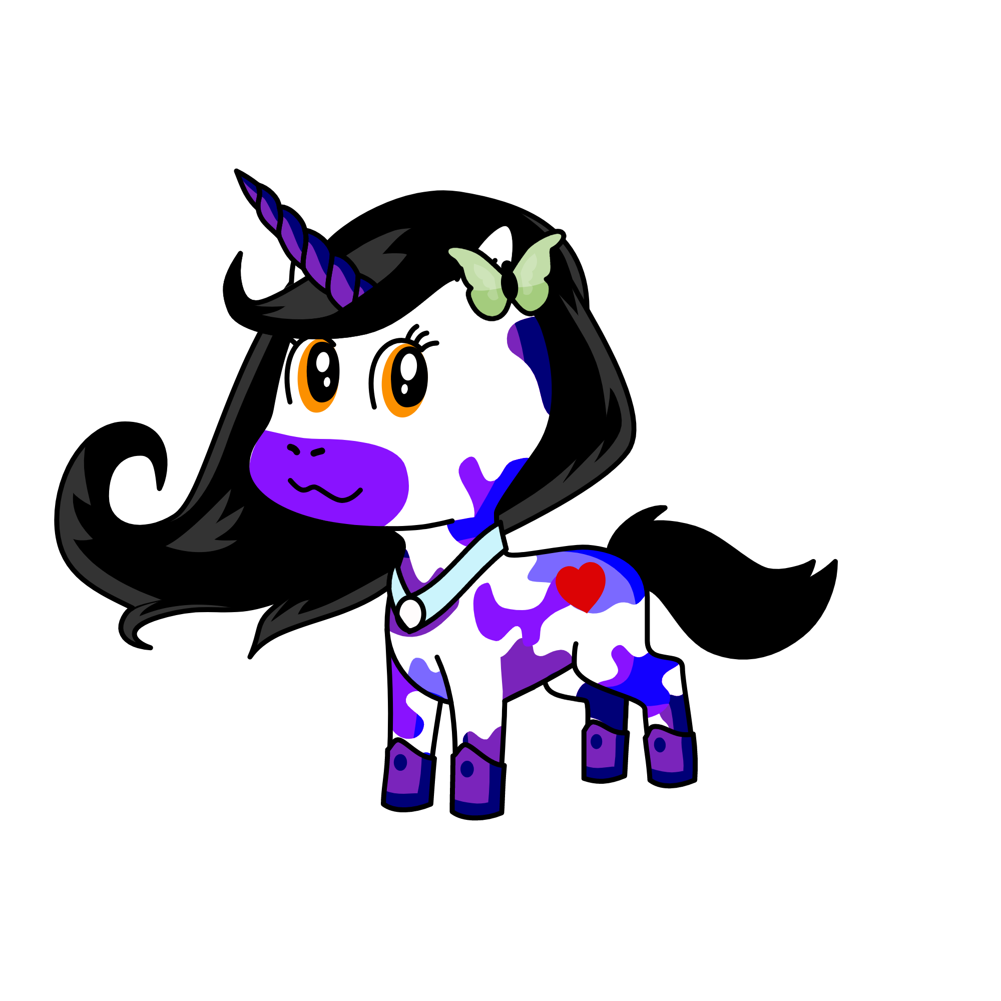 Llamzing, the unicorn