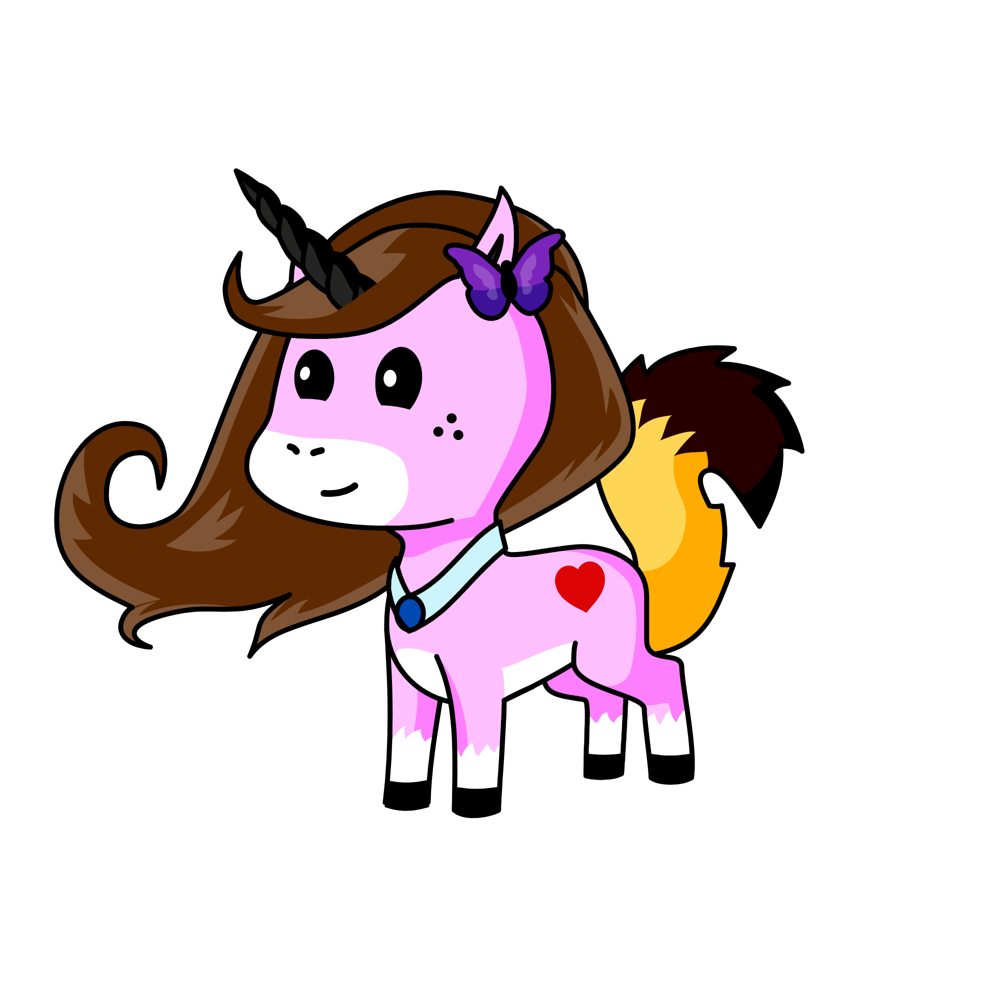 day and night, the unicorn