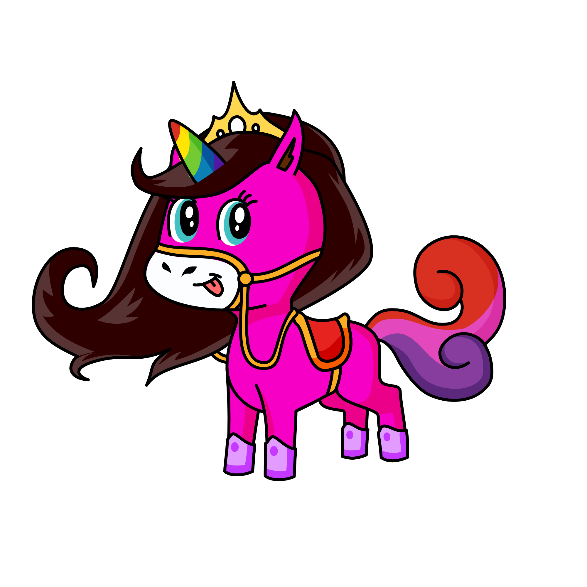 Lony, the unicorn