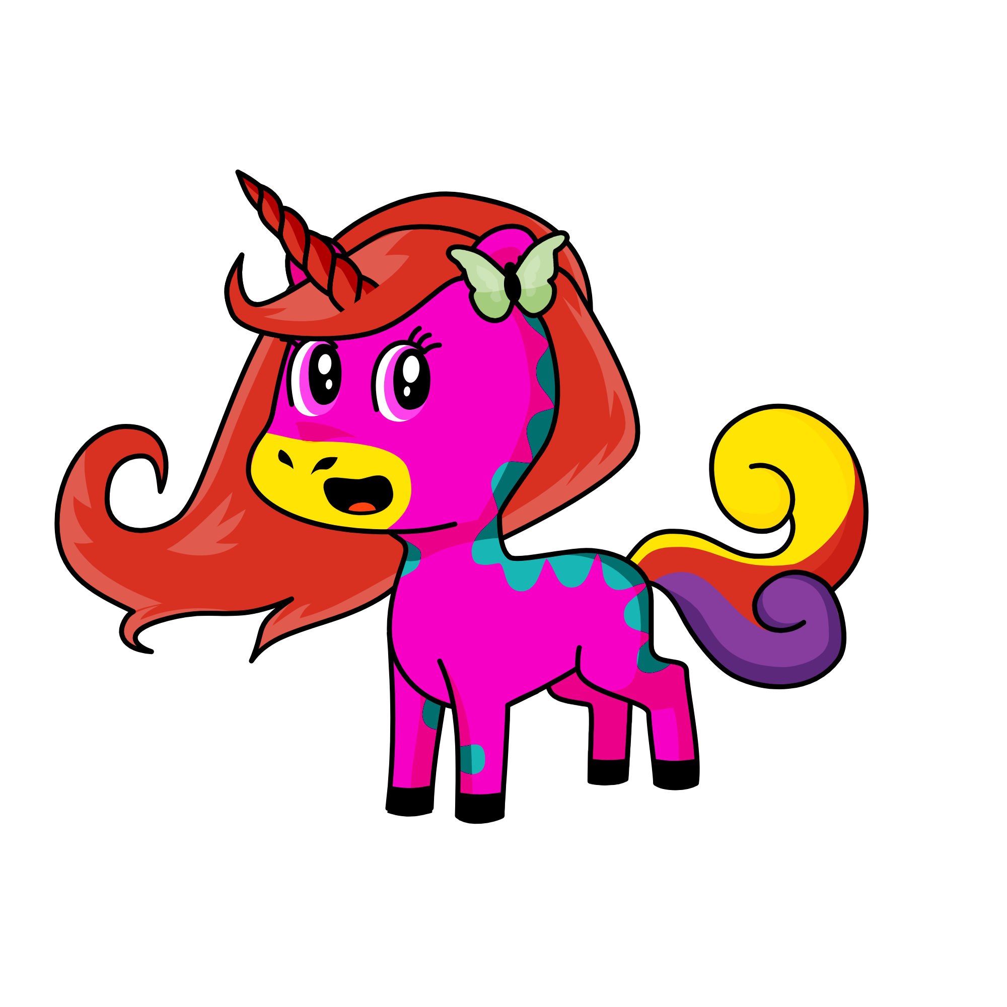 merry, the unicorn