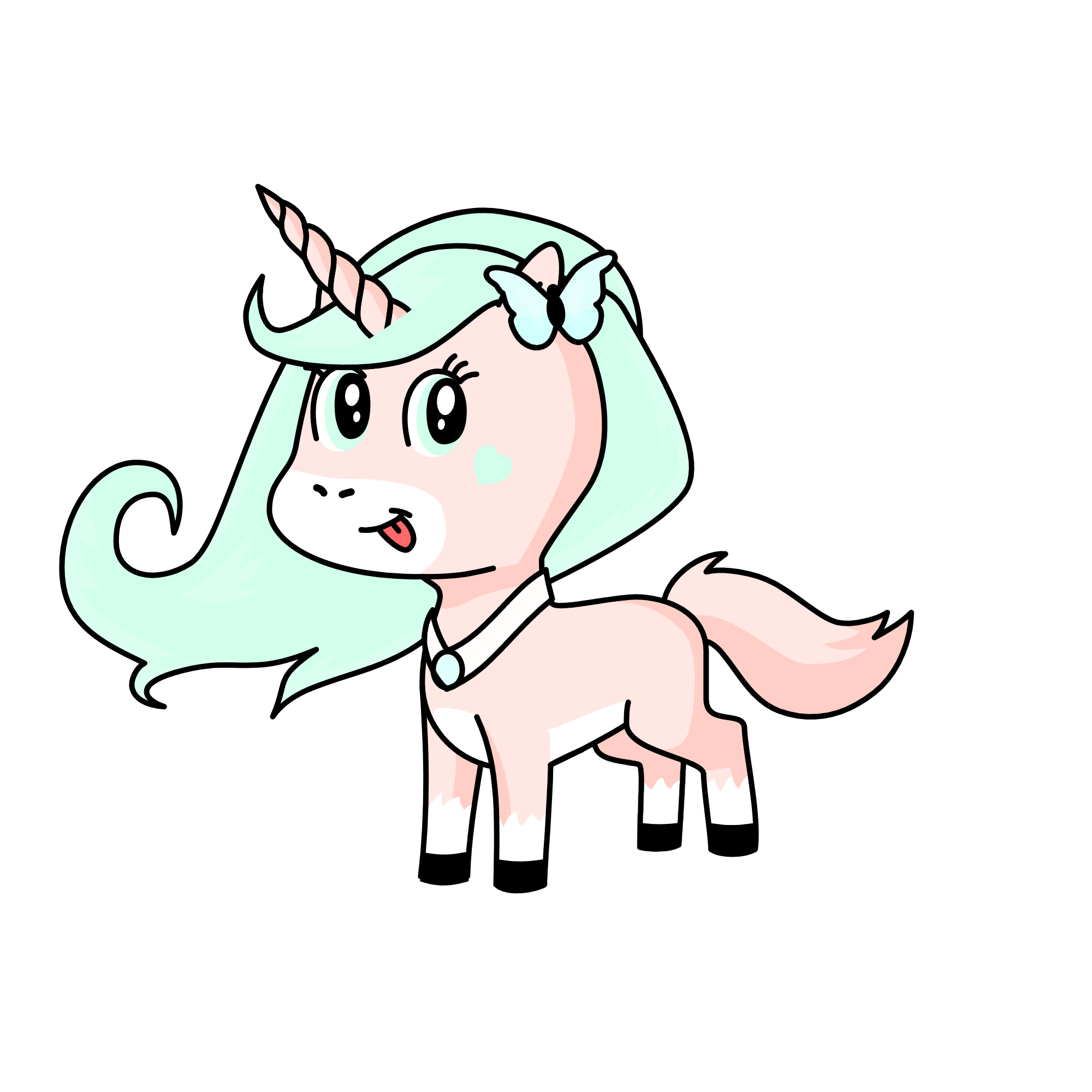 Cotton Candy, the unicorn
