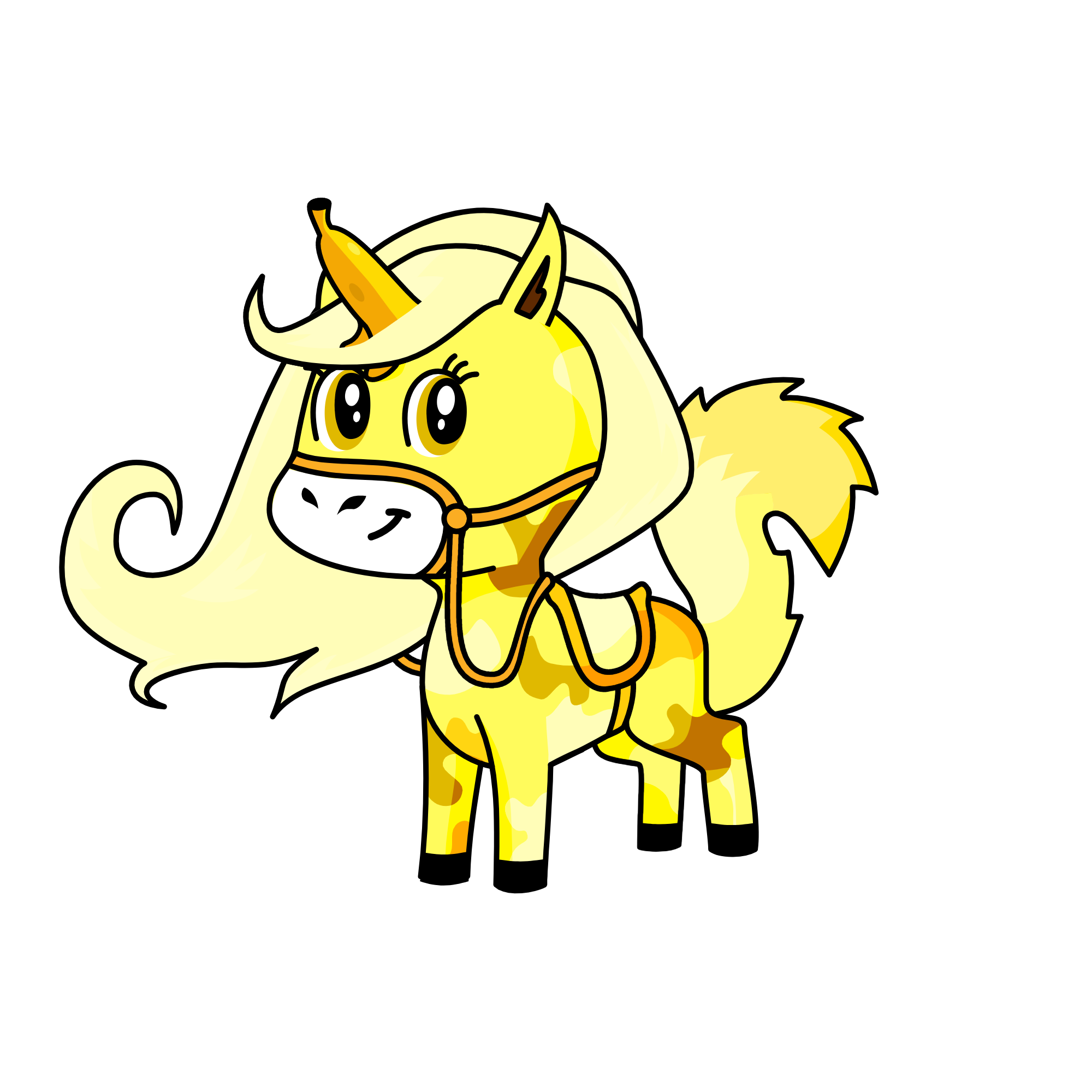 Banana, the unicorn