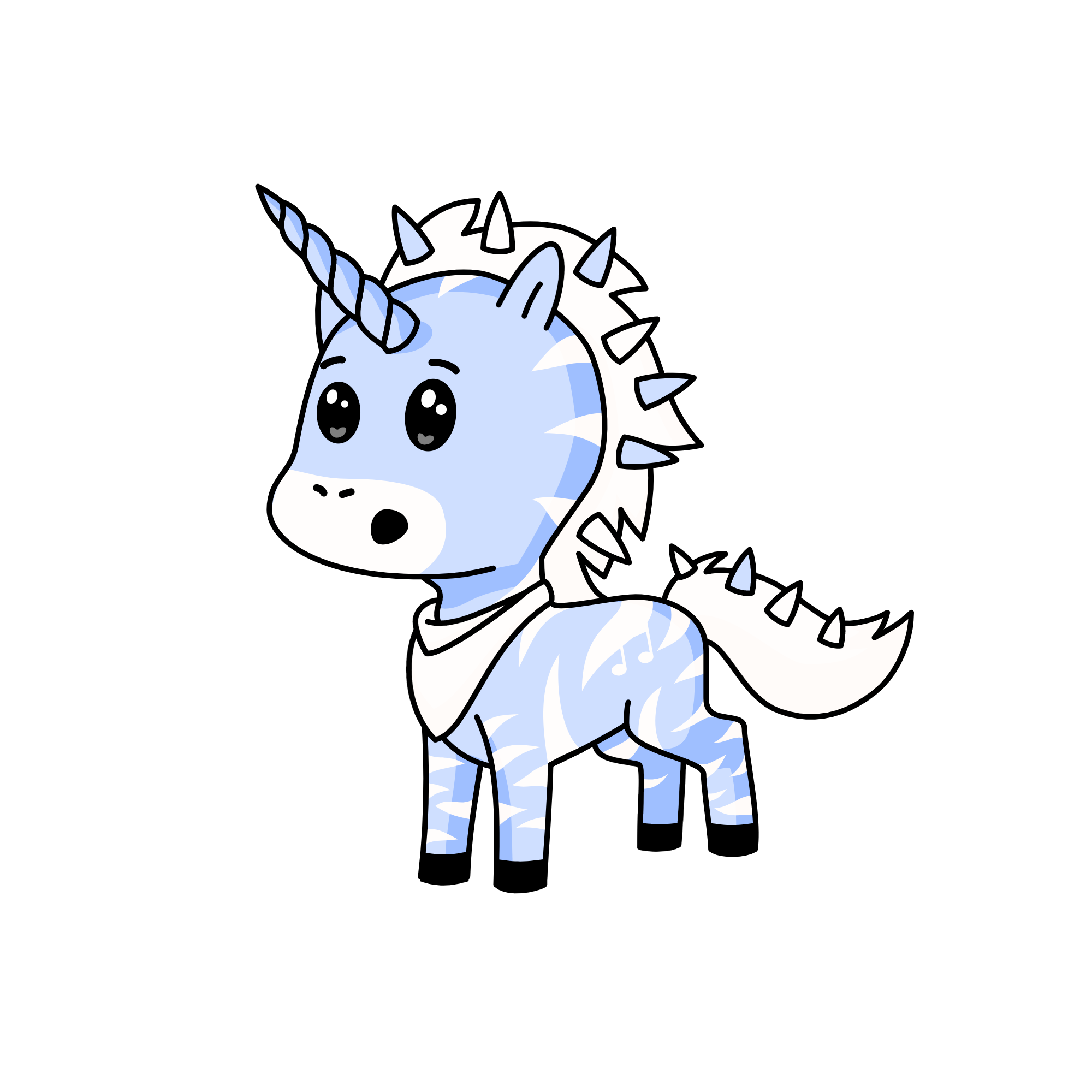 Lost Musicorn, the unicorn