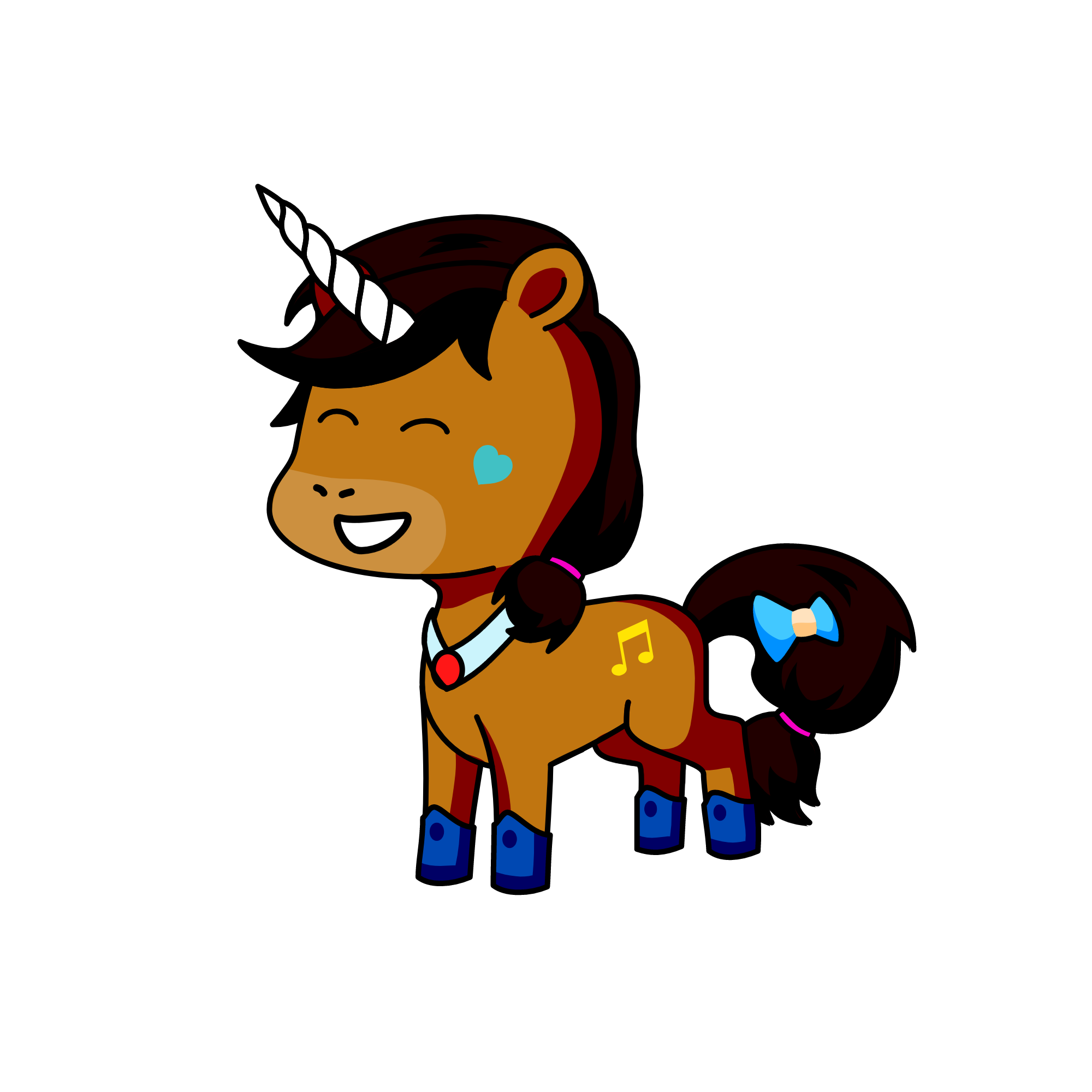 Ashley, the unicorn