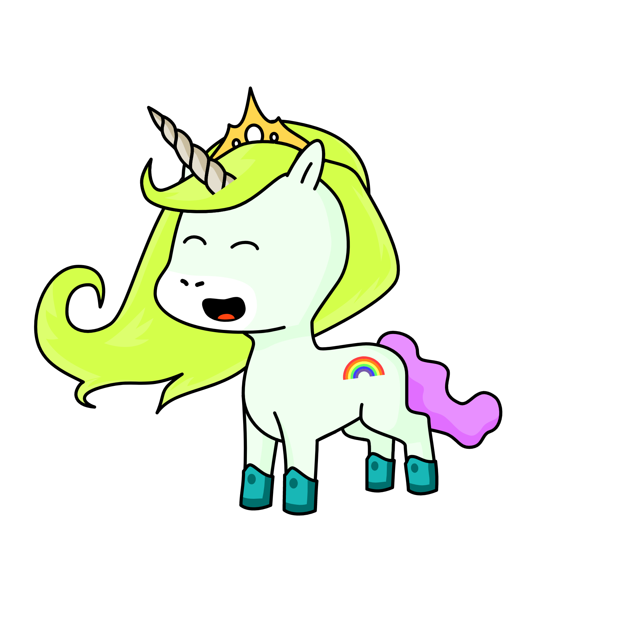 Princess Celestia, the unicorn
