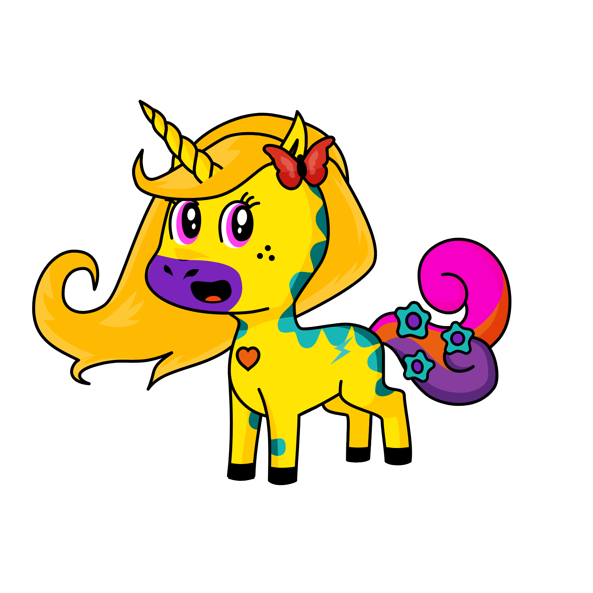 fancy, the unicorn