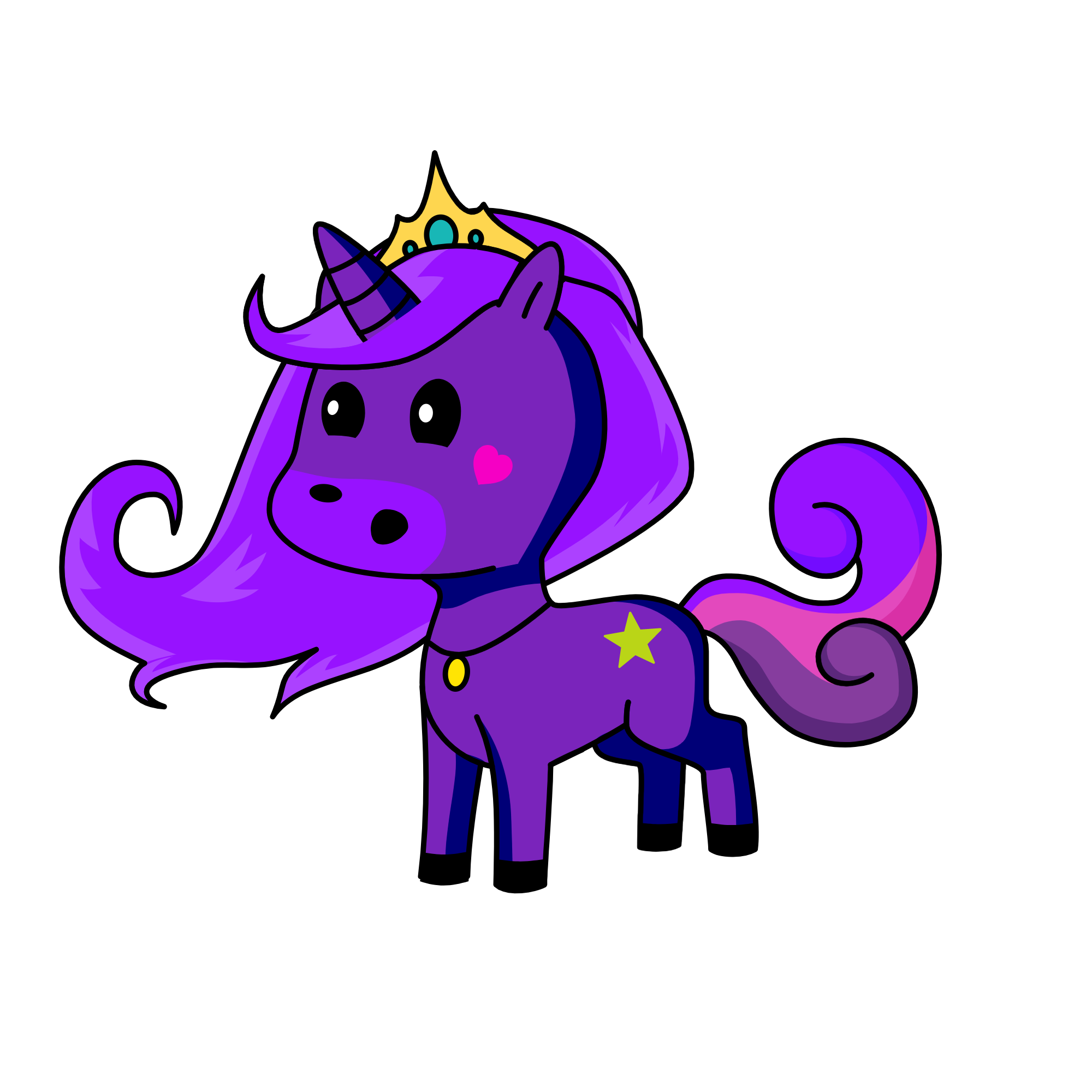 Princess twilight , the unicorn