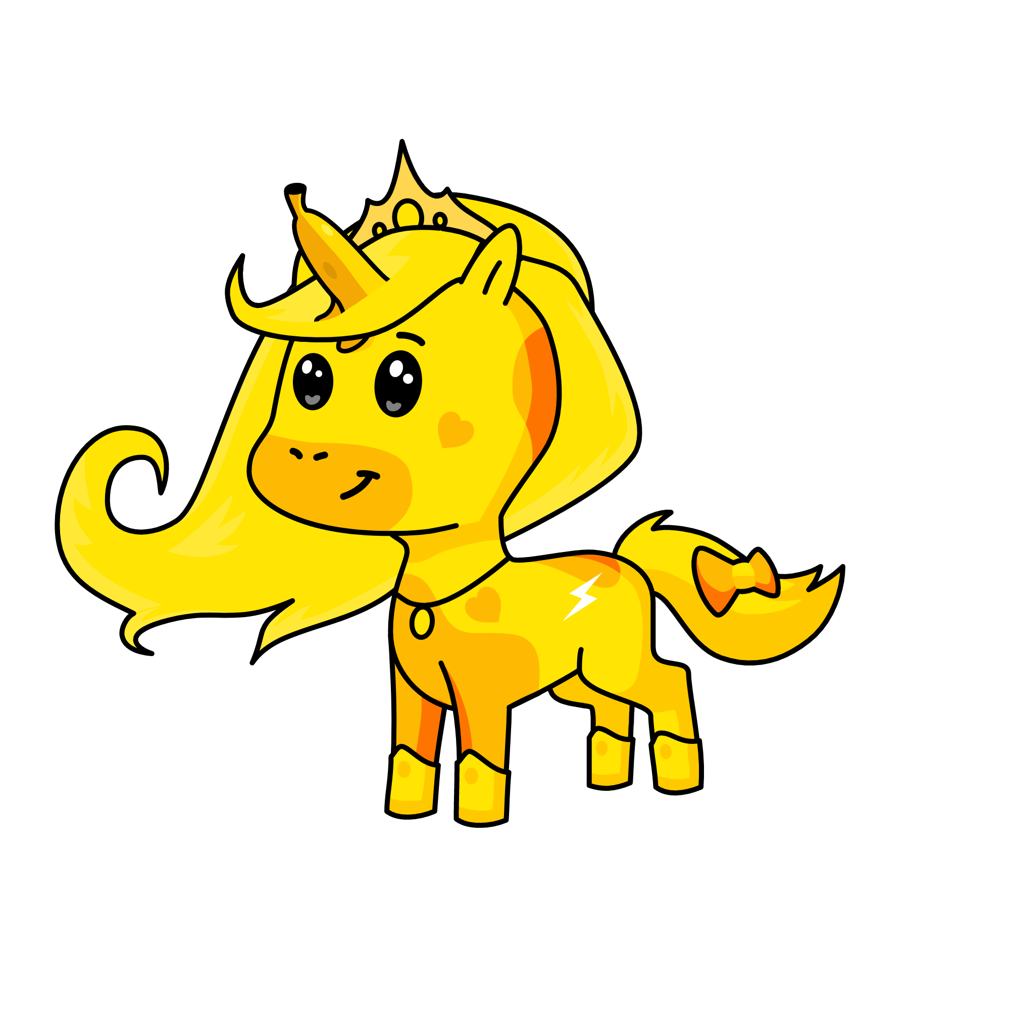 shine, the unicorn