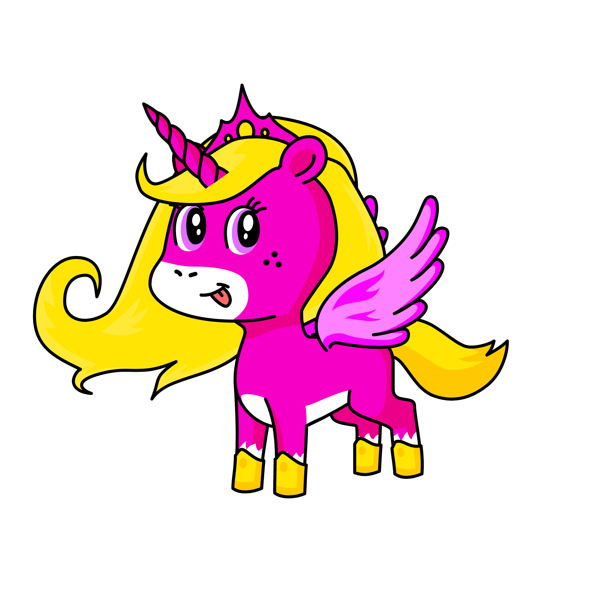 GÜNEŞ, the unicorn