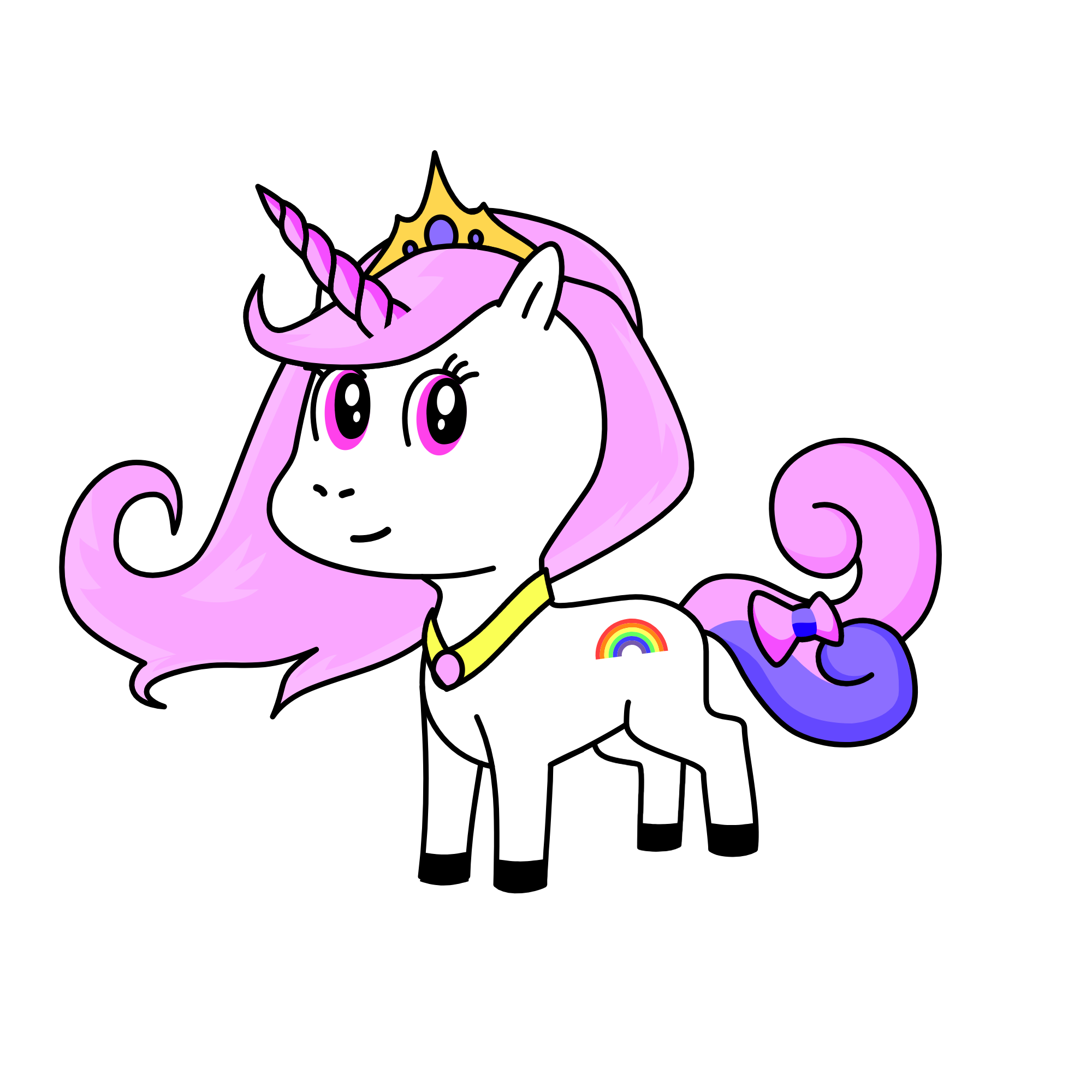 Pastel, the unicorn